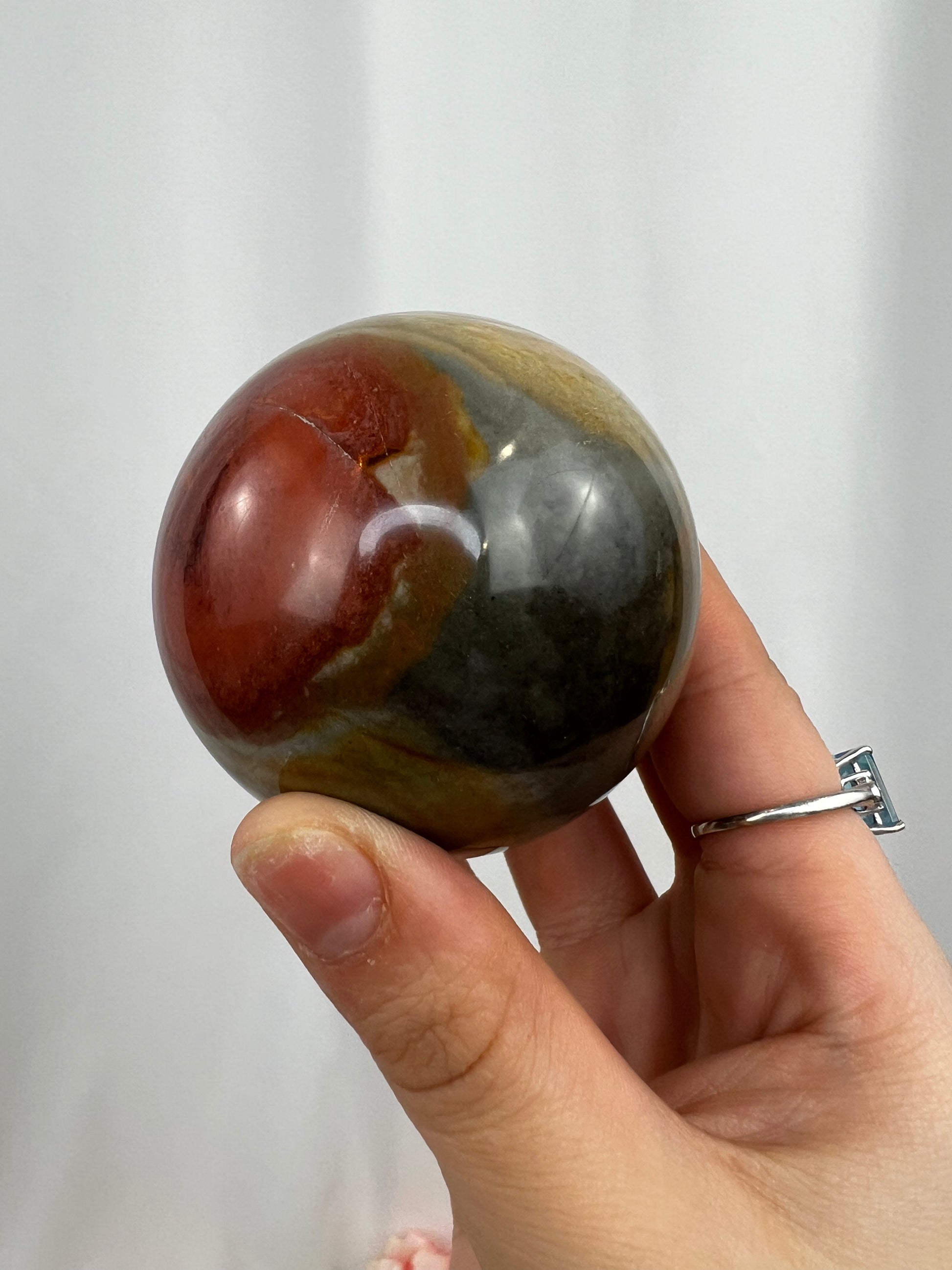 Polychrome Jasper Spheres