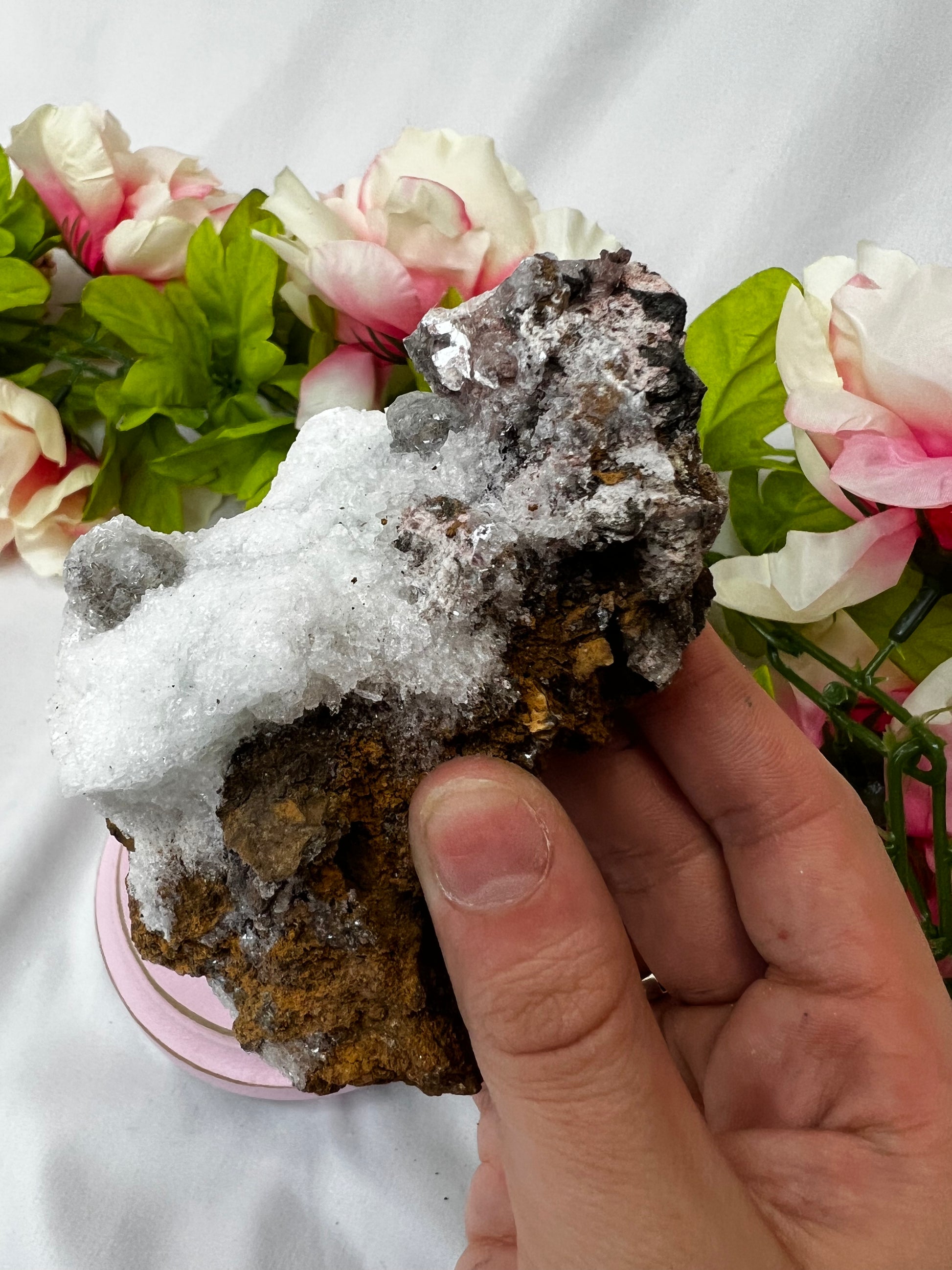 Blue Aragonite Specimen #7