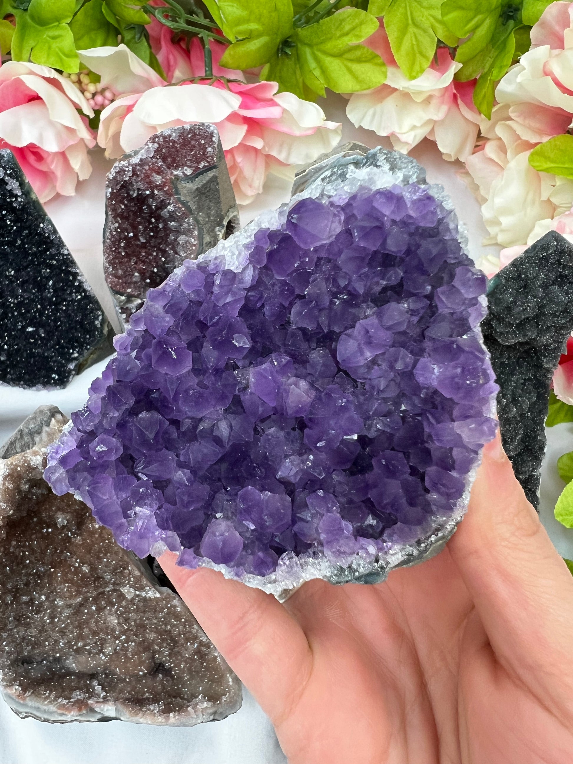Rainbow Amethyst Cutbases