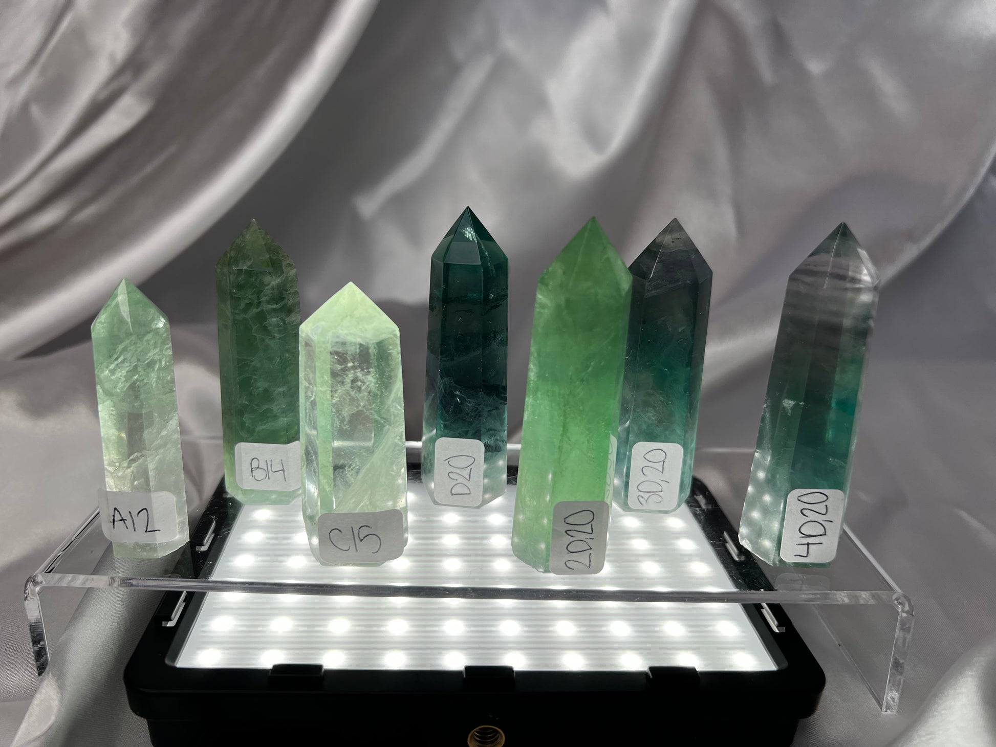 Green Fluorite Towers, Small