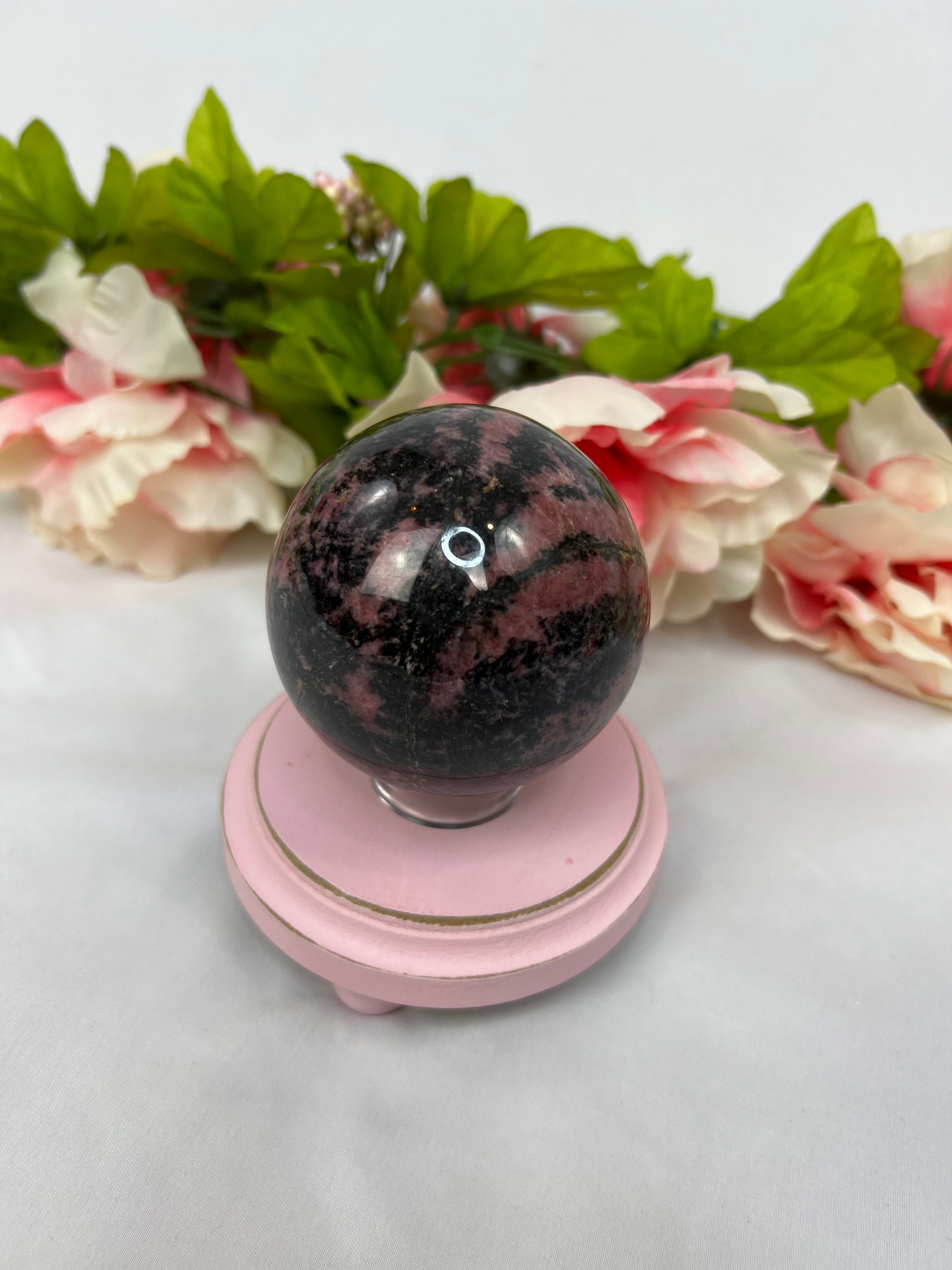 Rhodonite Spheres