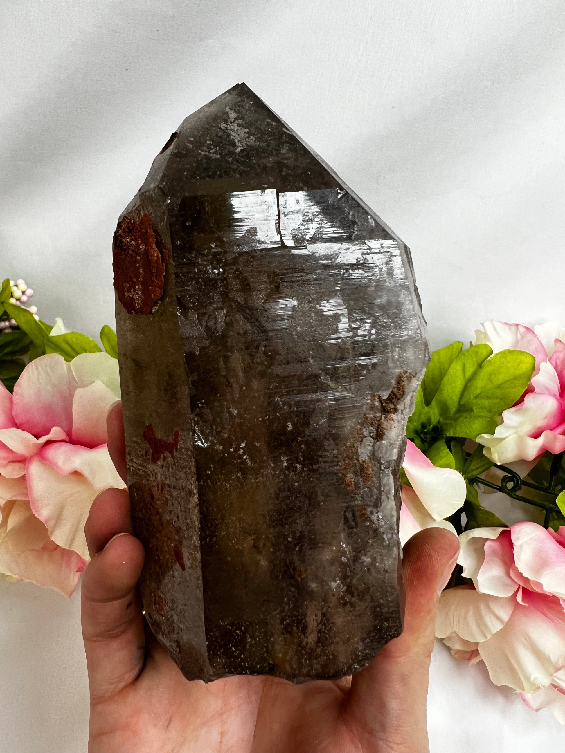 Smoky Quartz Point “G”