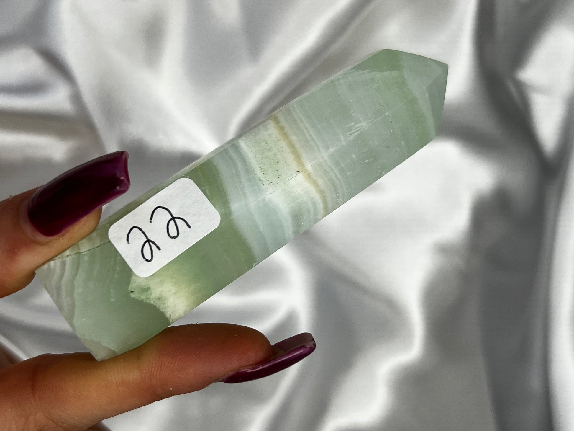 Pistachio Calcite Towers, Small