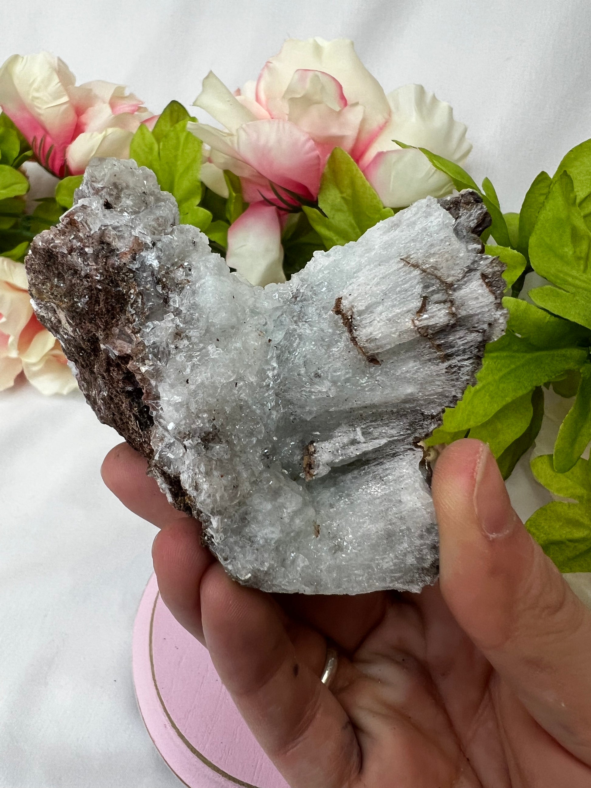 Blue Aragonite Specimen #4