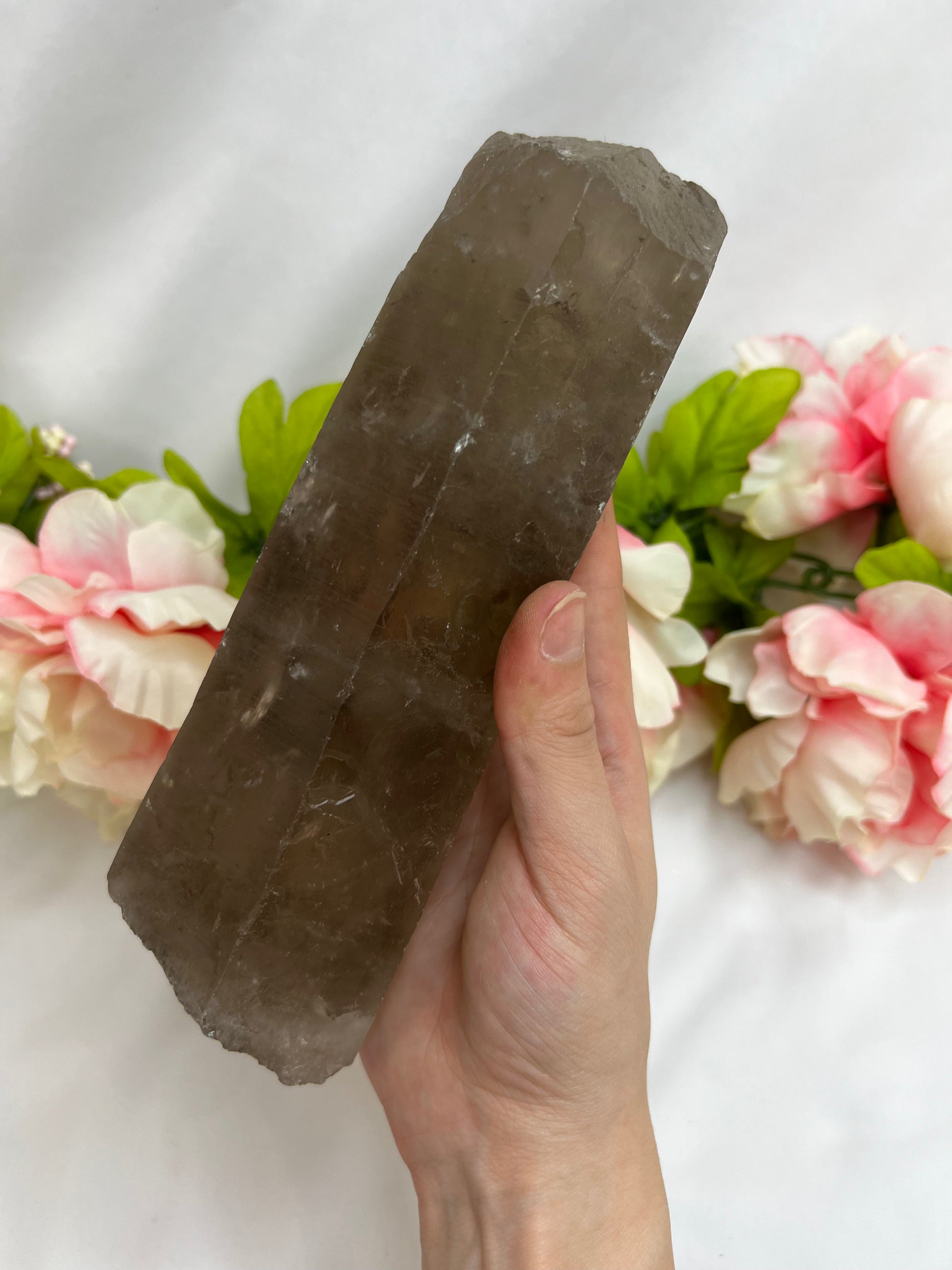 Smoky Quartz Log
