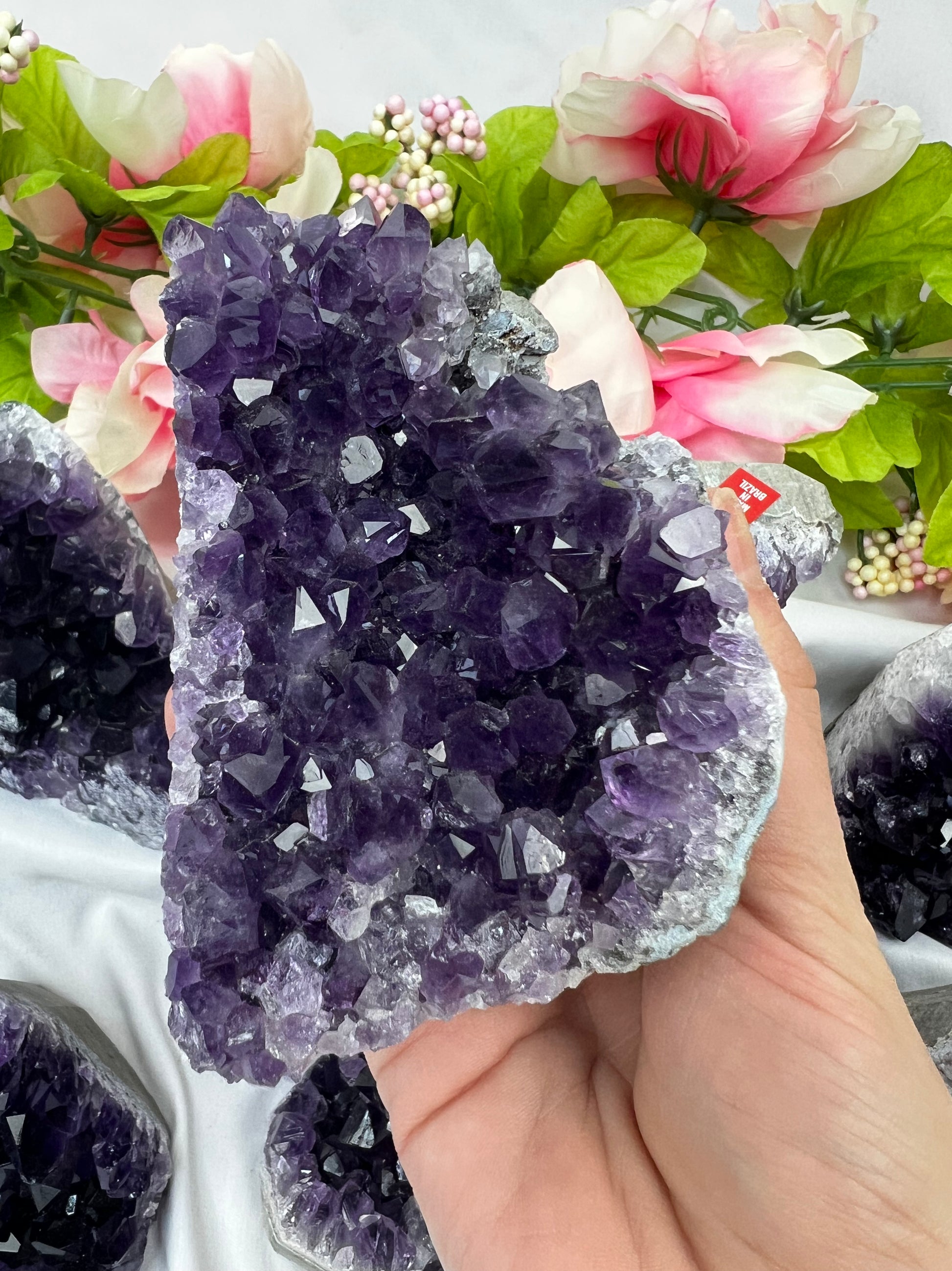 Dark Purple Amethyst Cut Bases