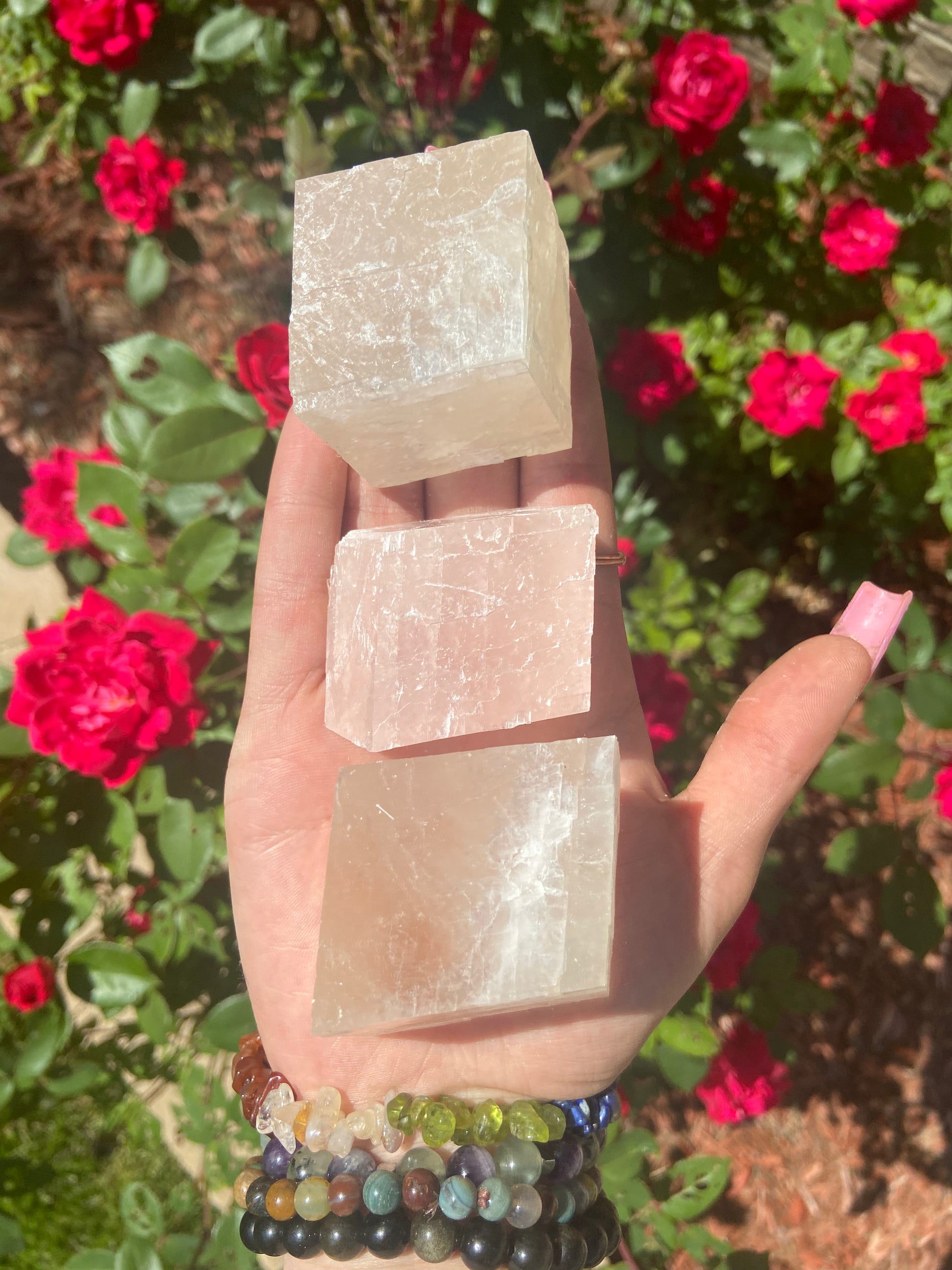 Pink Optical Calcite