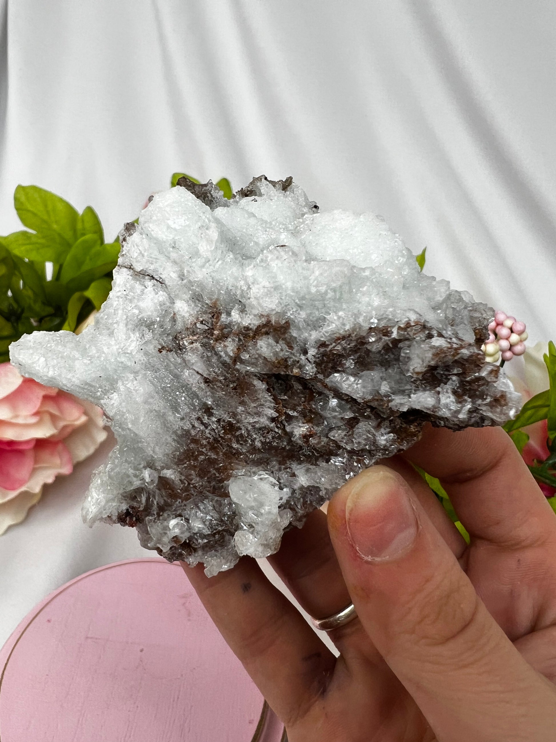 Blue Aragonite Specimen #8