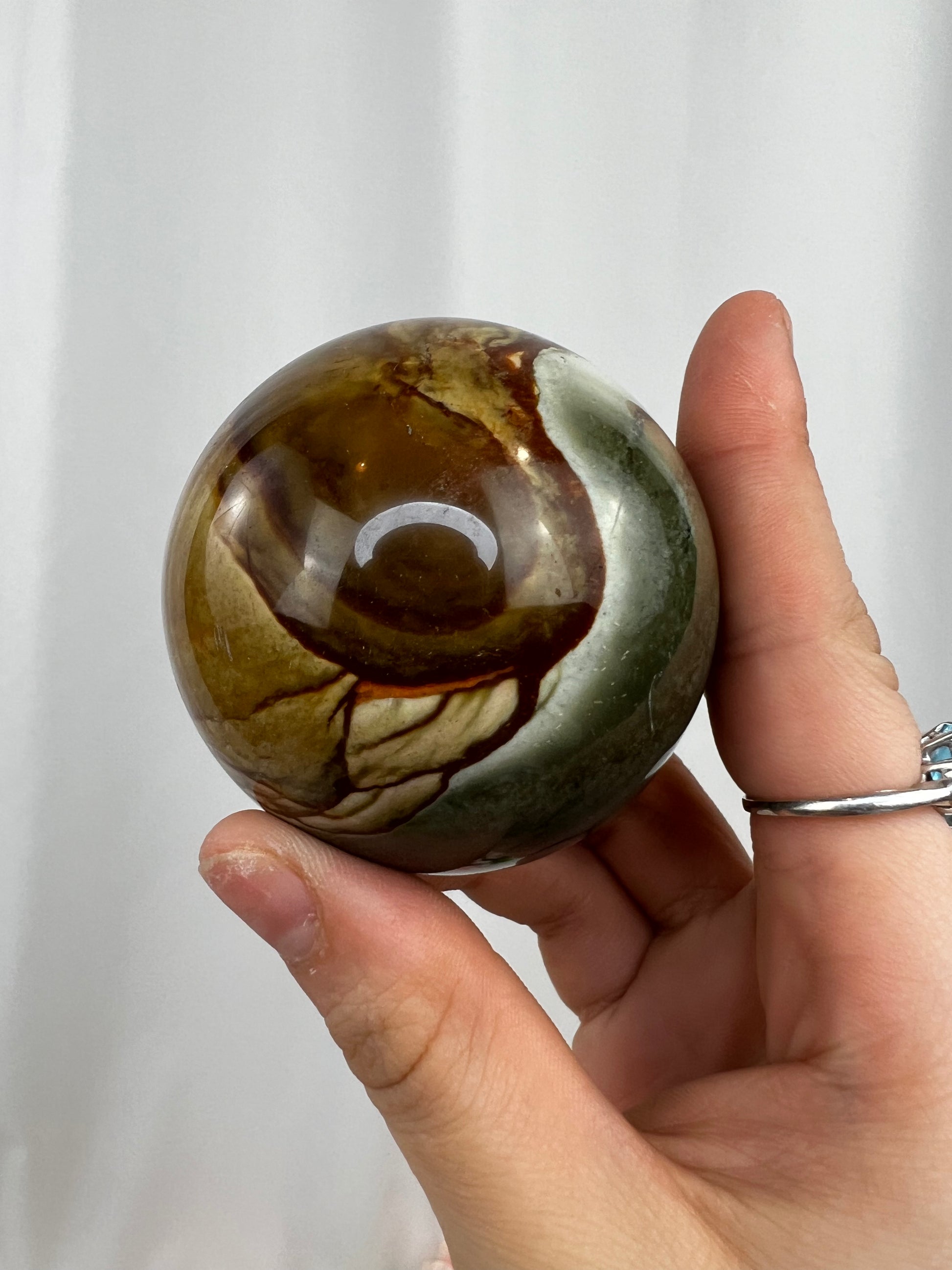 Polychrome Jasper Spheres
