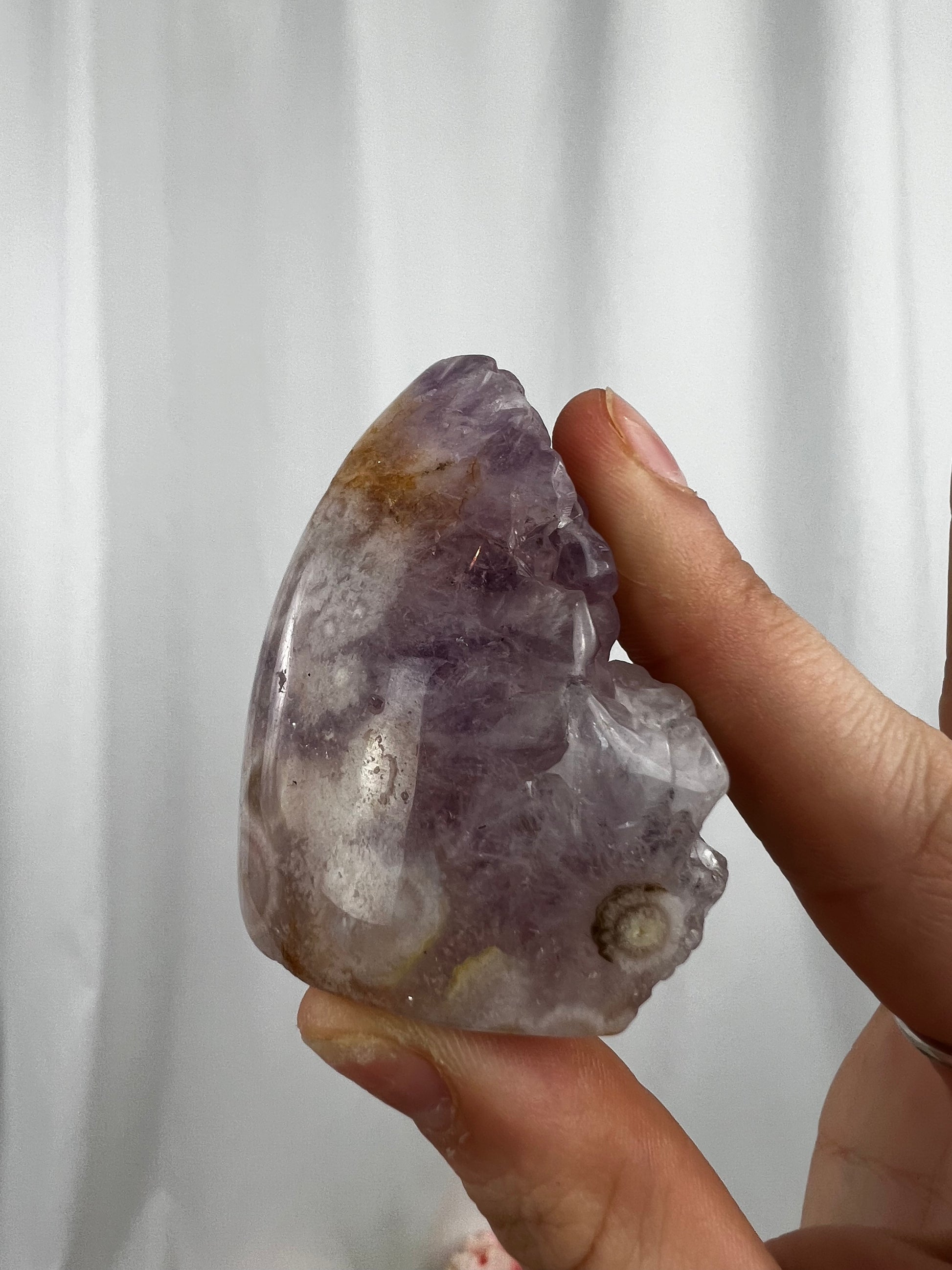 Pink Amethyst Flames