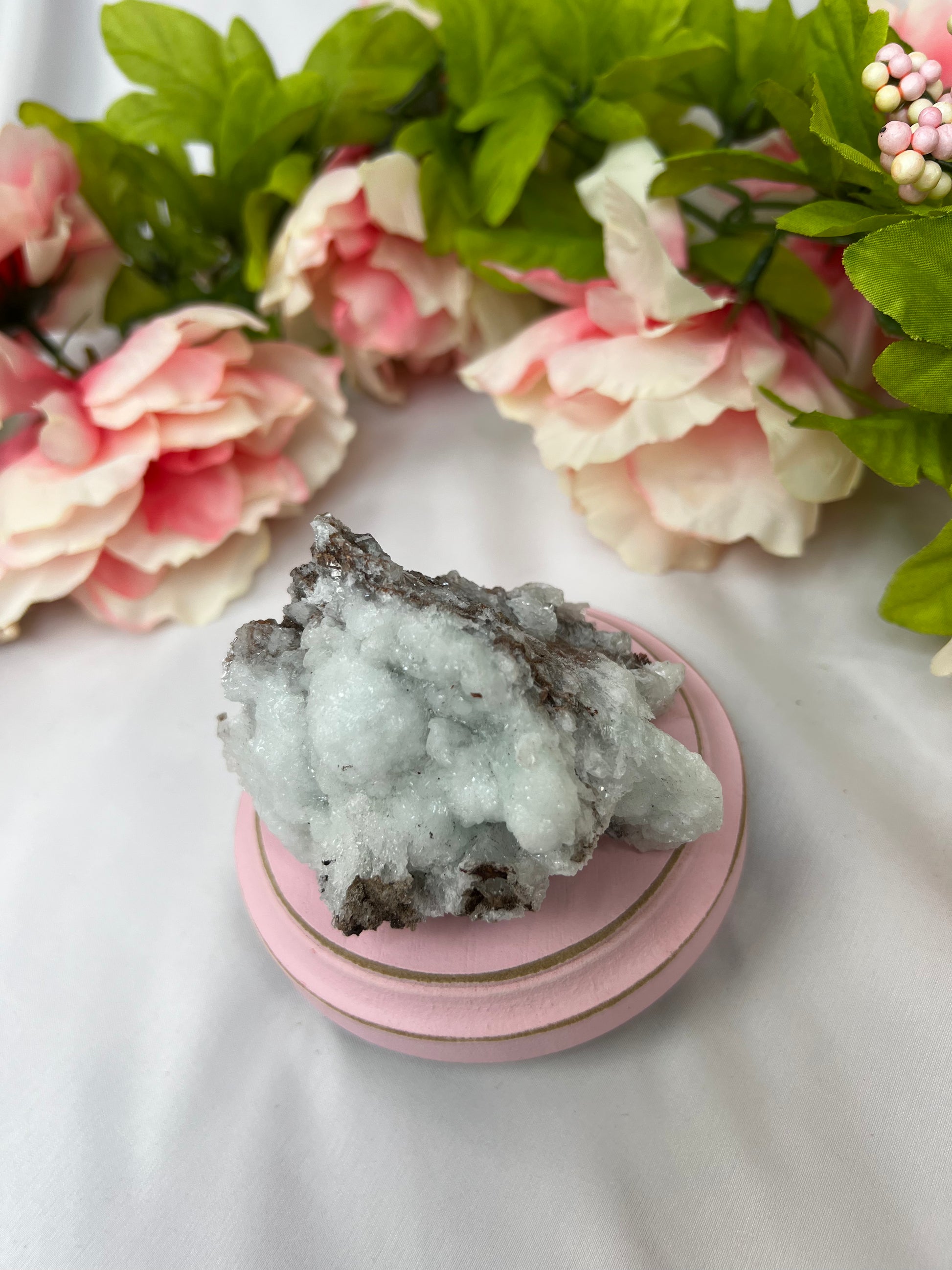 Blue Aragonite Specimen #8