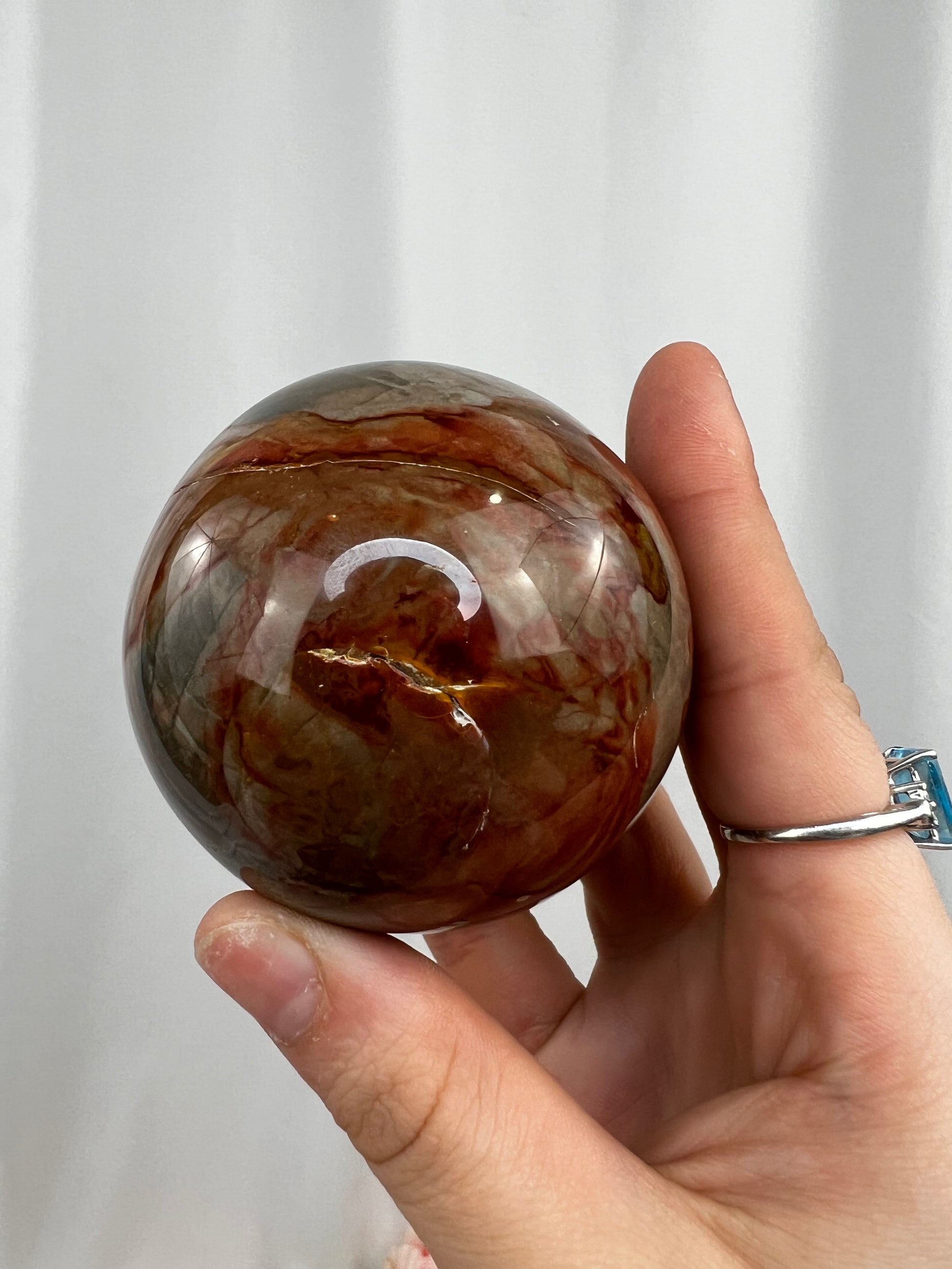 Polychrome Jasper Spheres
