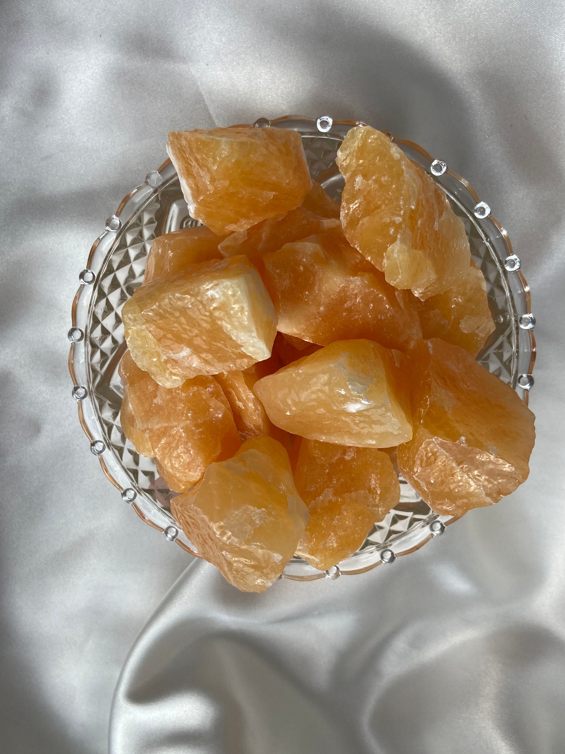 Raw Orange Calcite