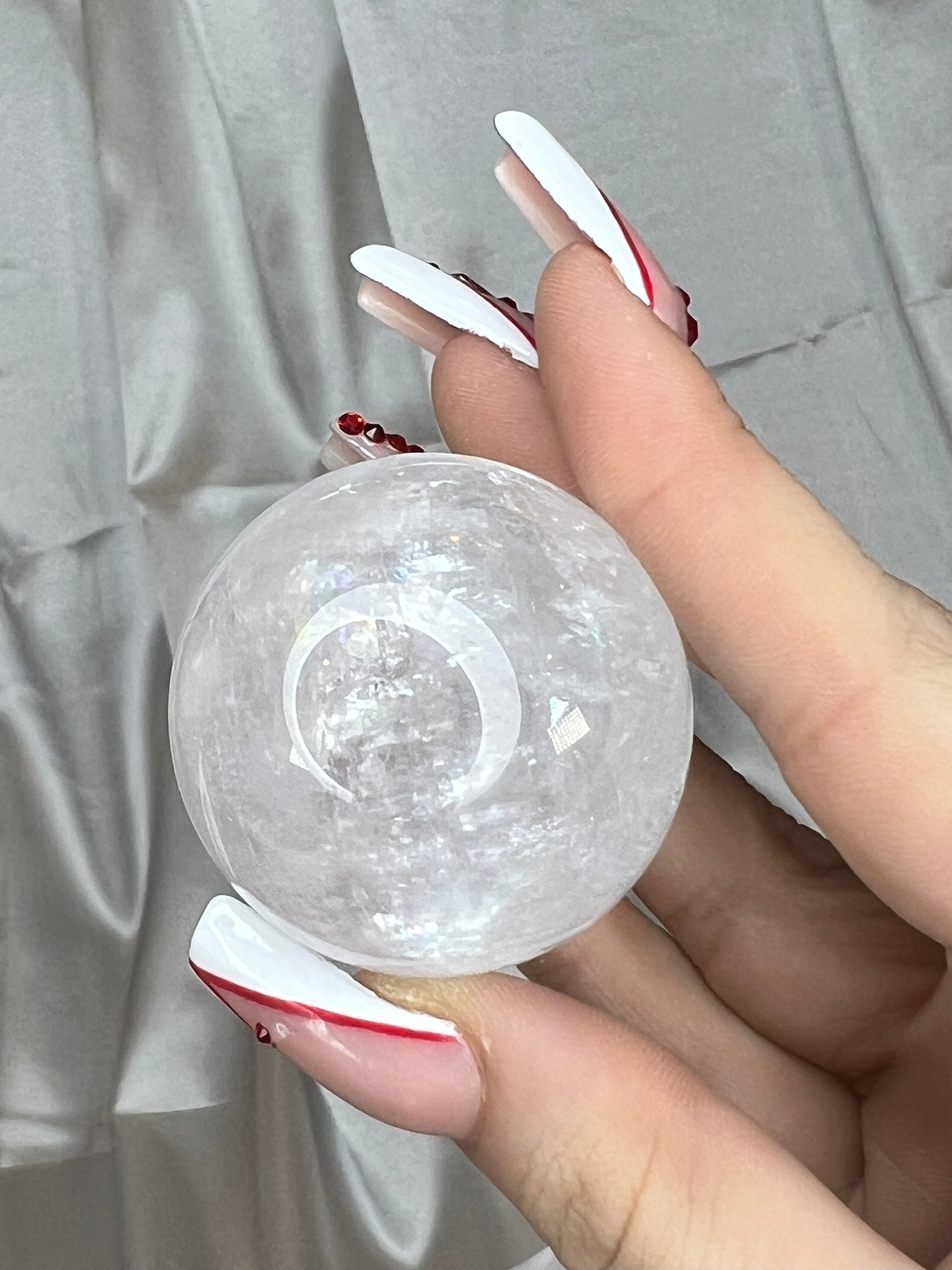 Optical Calcite Spheres