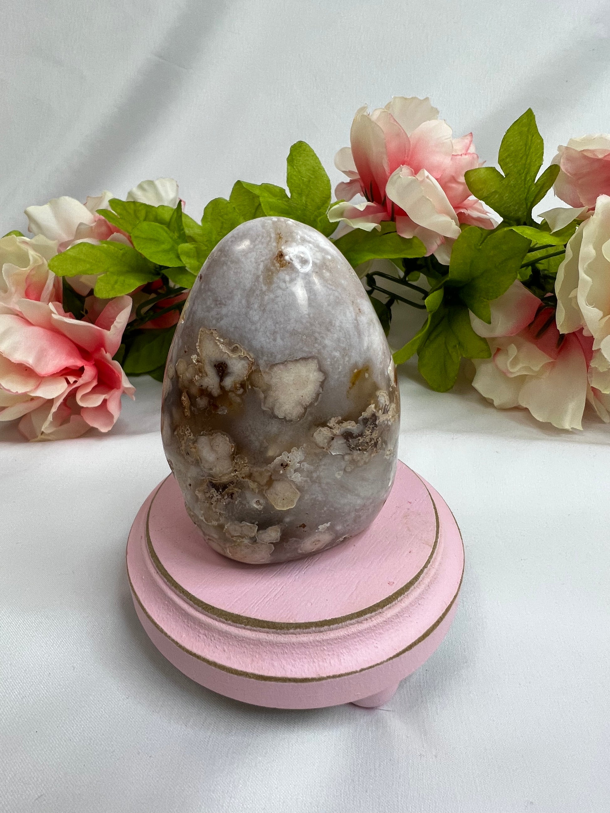 Flower Agate Freeforms