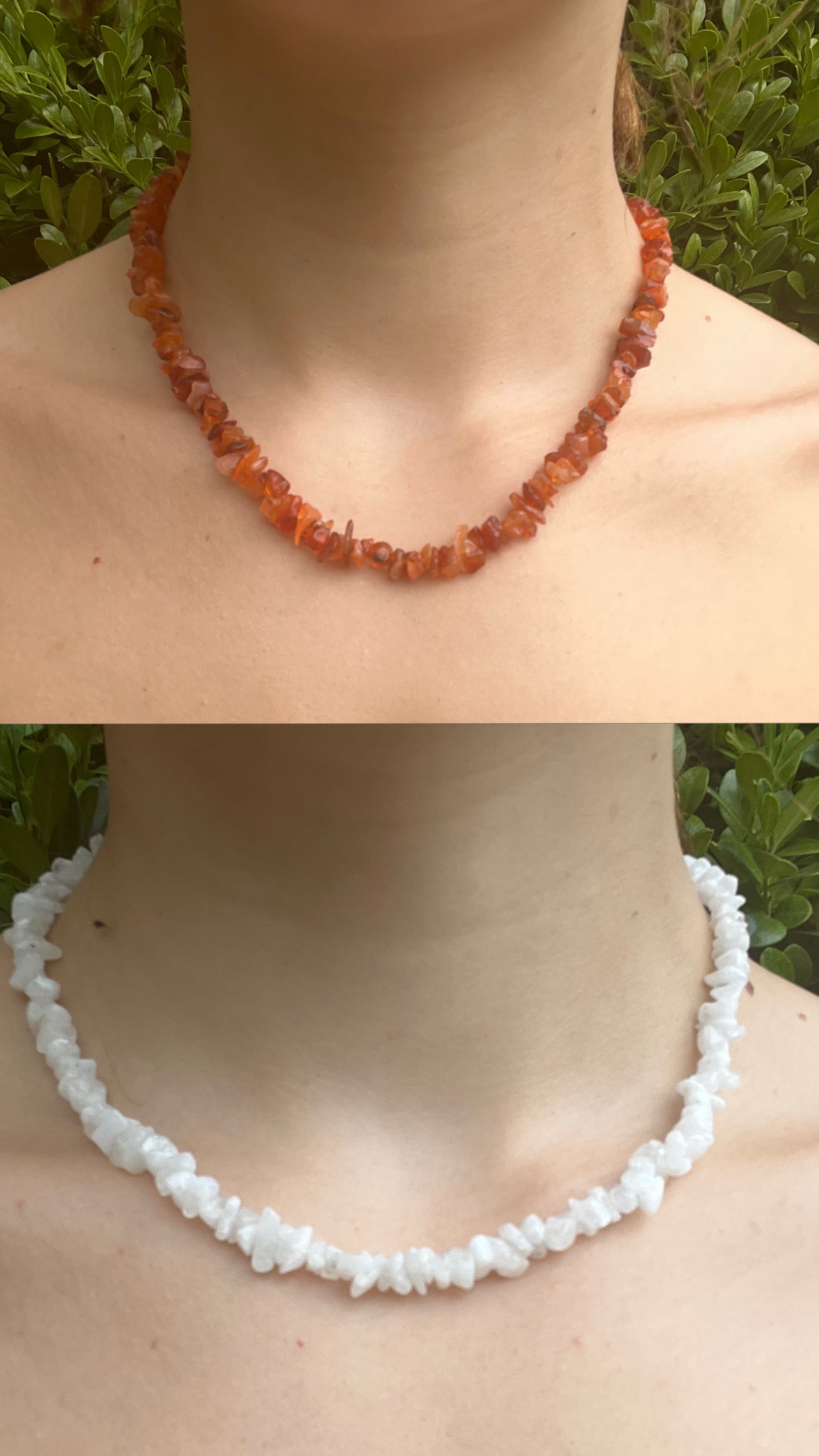 Crystal Chip Chokers