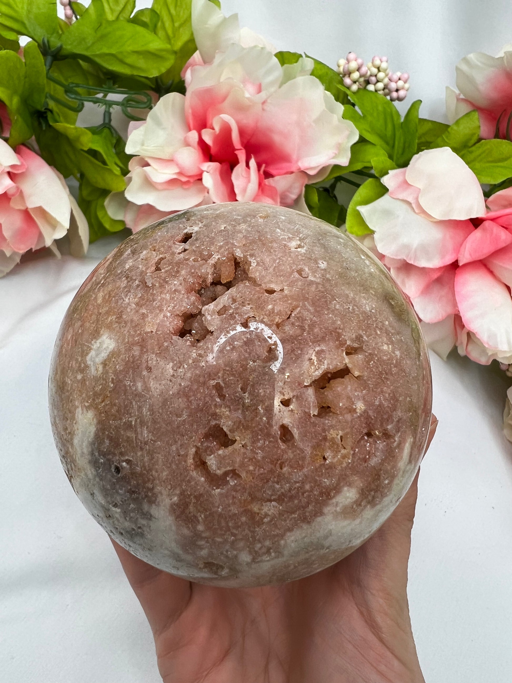 Pink Amethyst Spheres