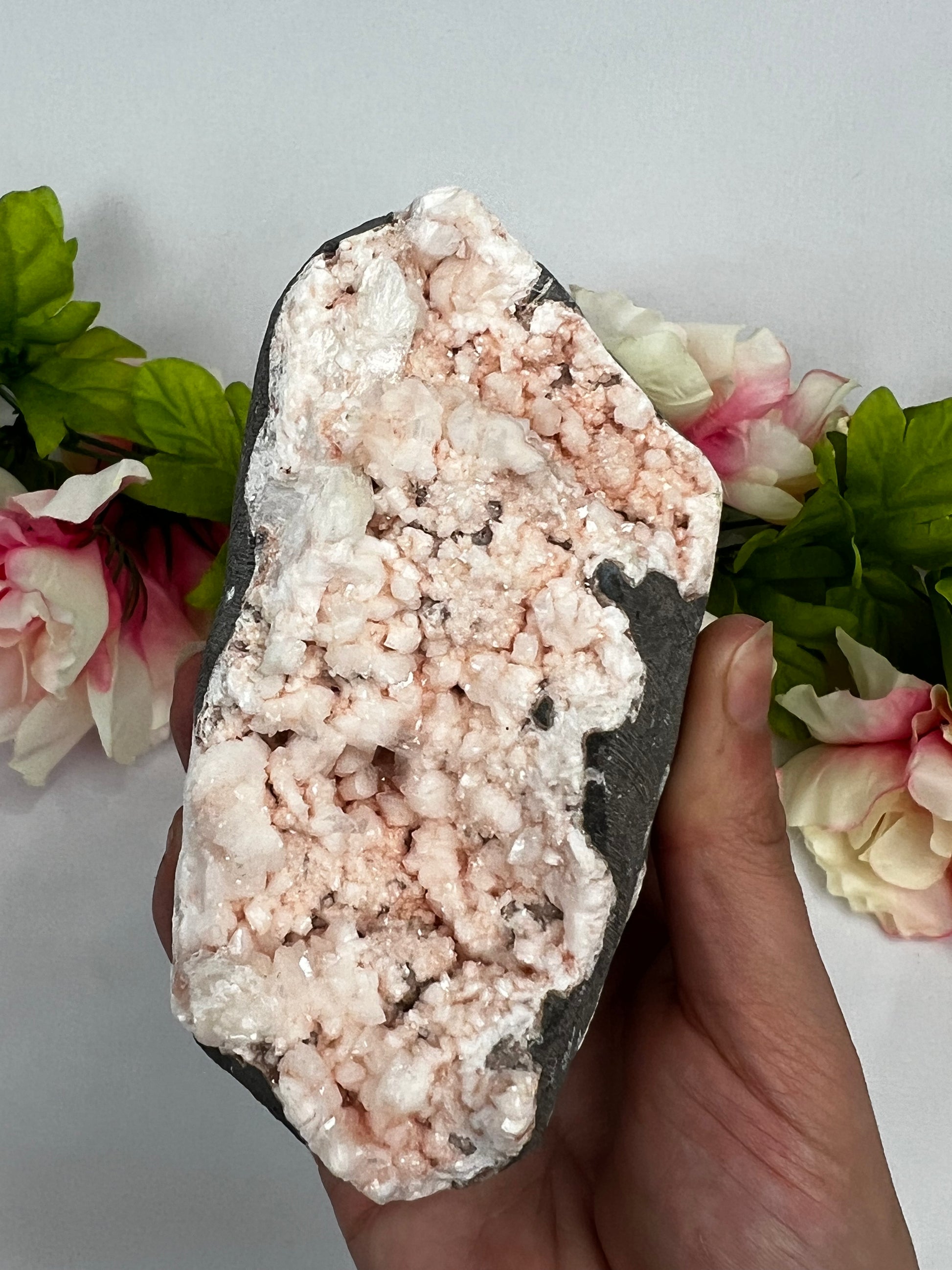 Peach Heulandite Specimen  #2