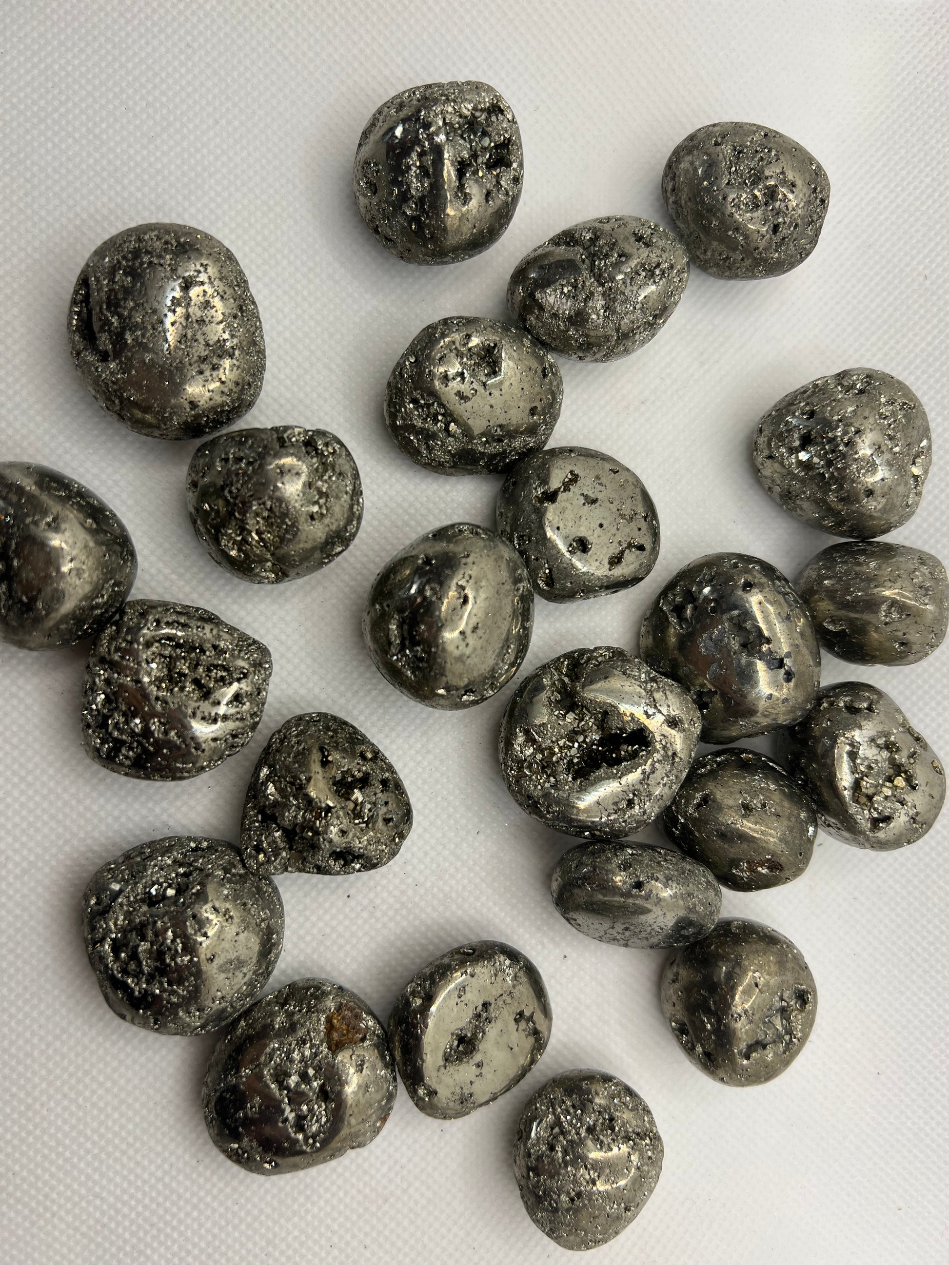 Pyrite Tumbles