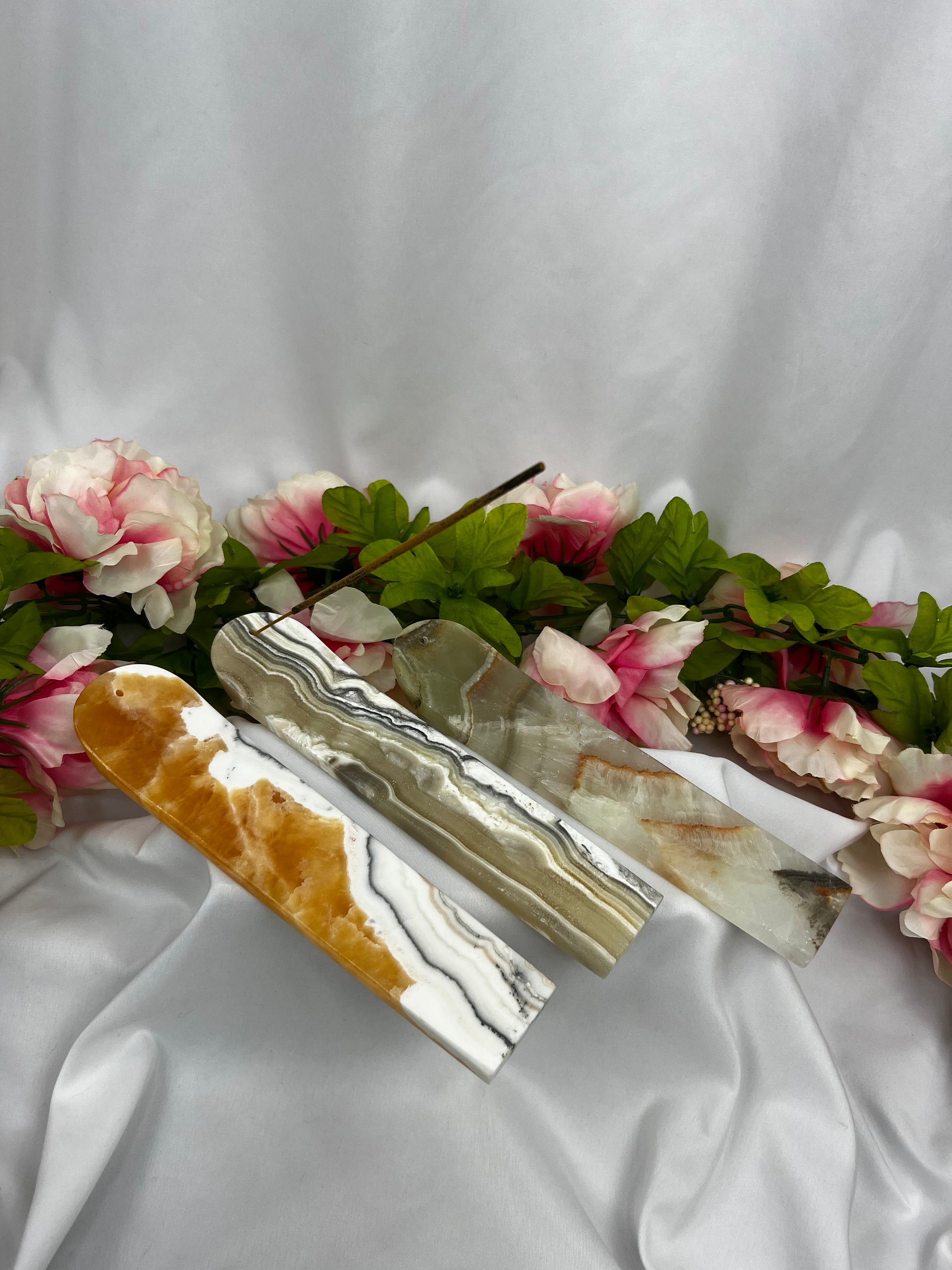 Onyx Incense Holders