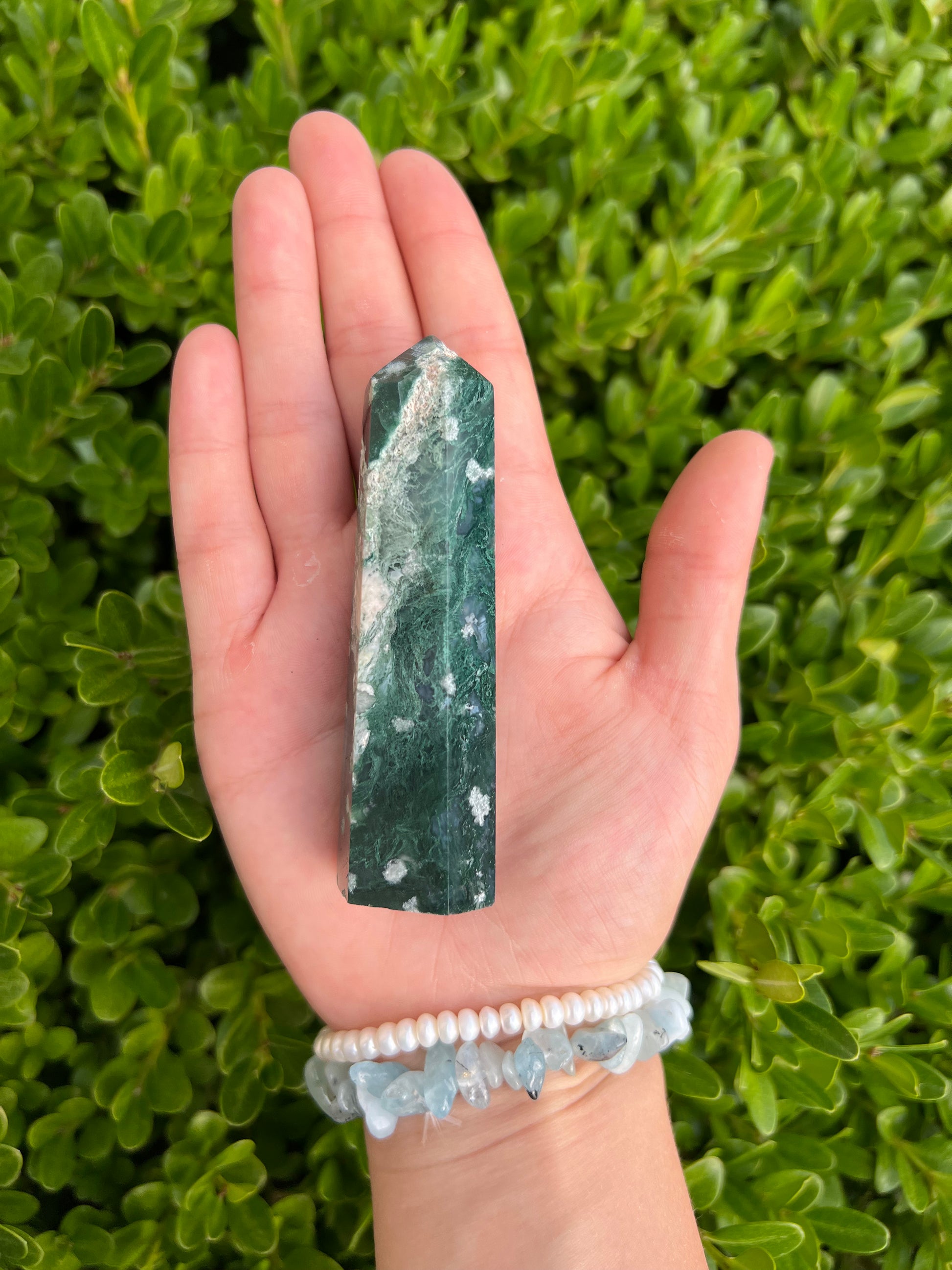 Moss Agate Towers, Old Stock