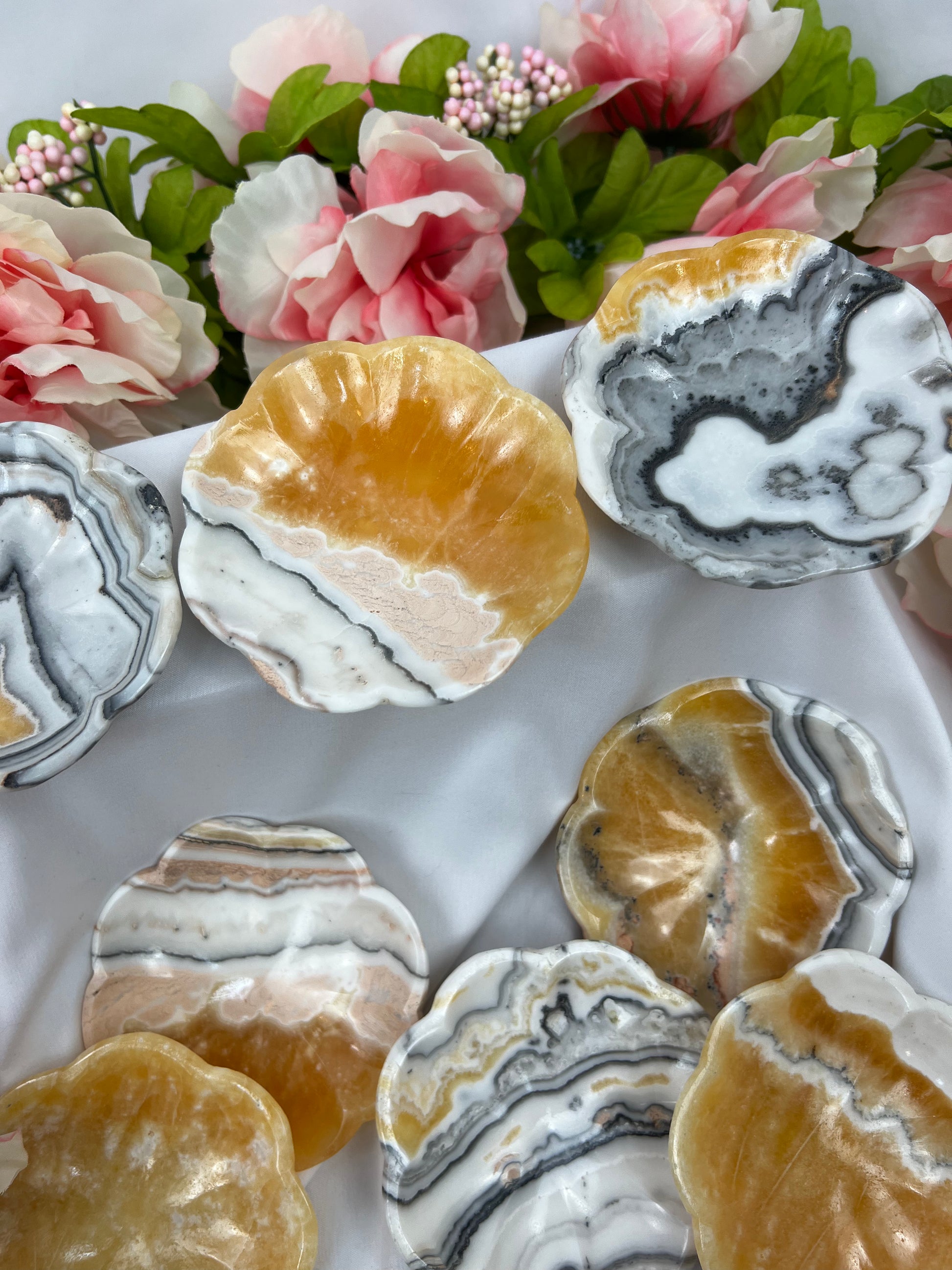 Onyx Shell Bowls