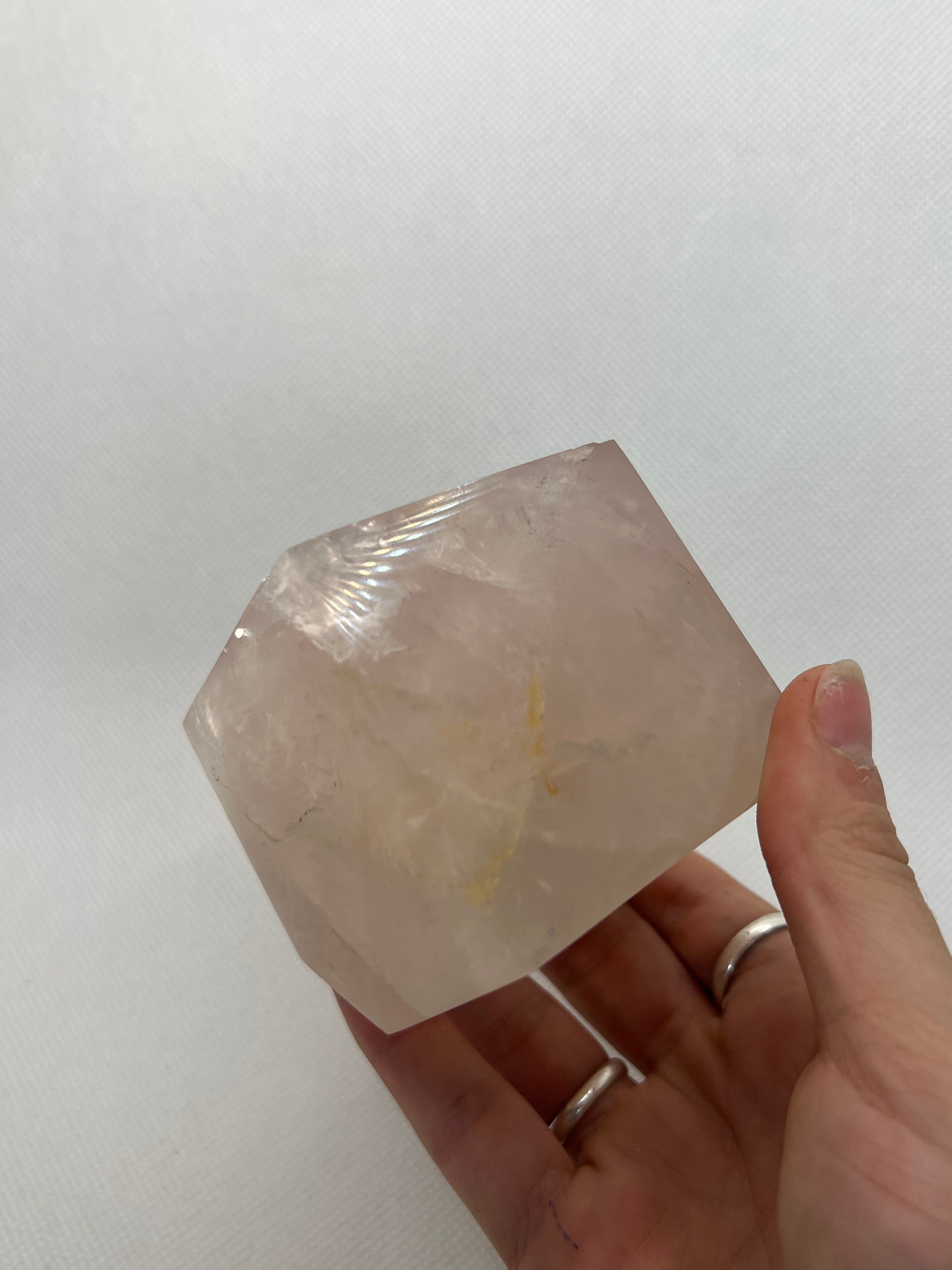 Rose Quartz Cube