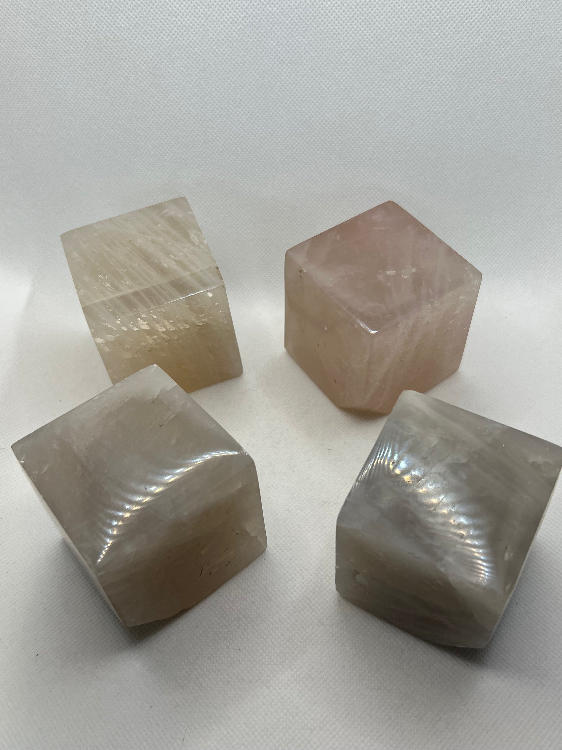Rose Quartz Cube