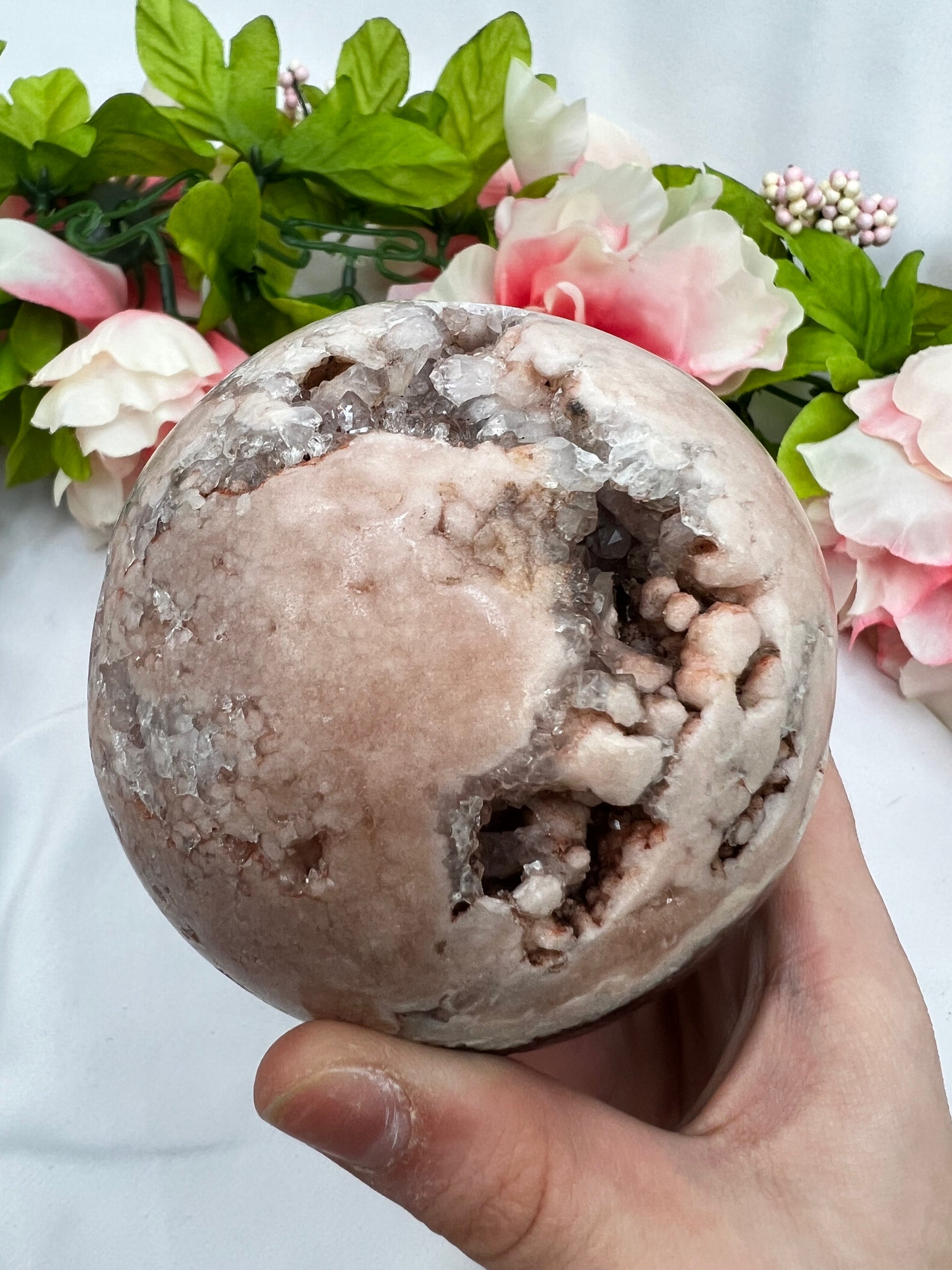 Pink Amethyst Spheres