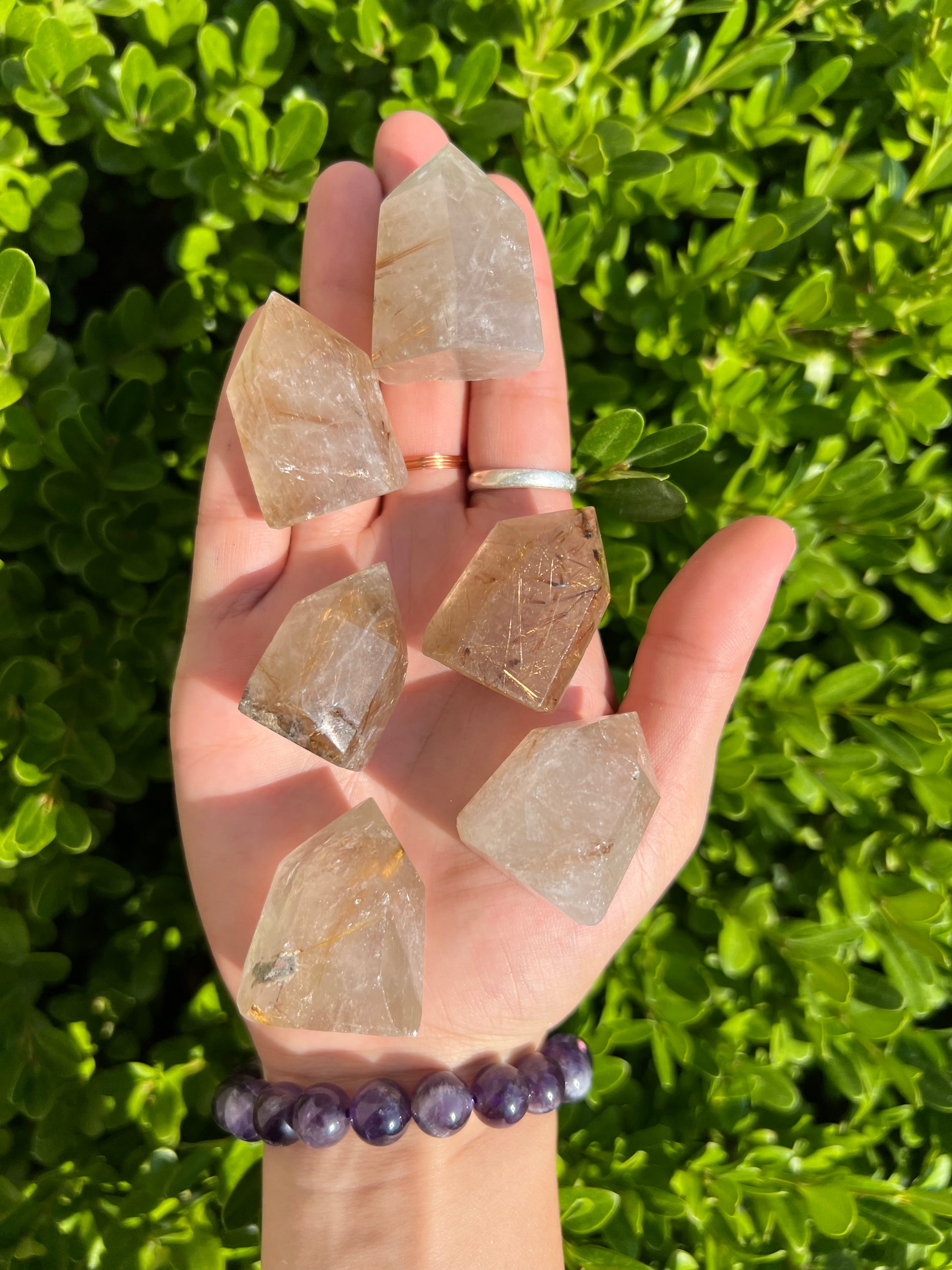 Mini Rutilated Towers