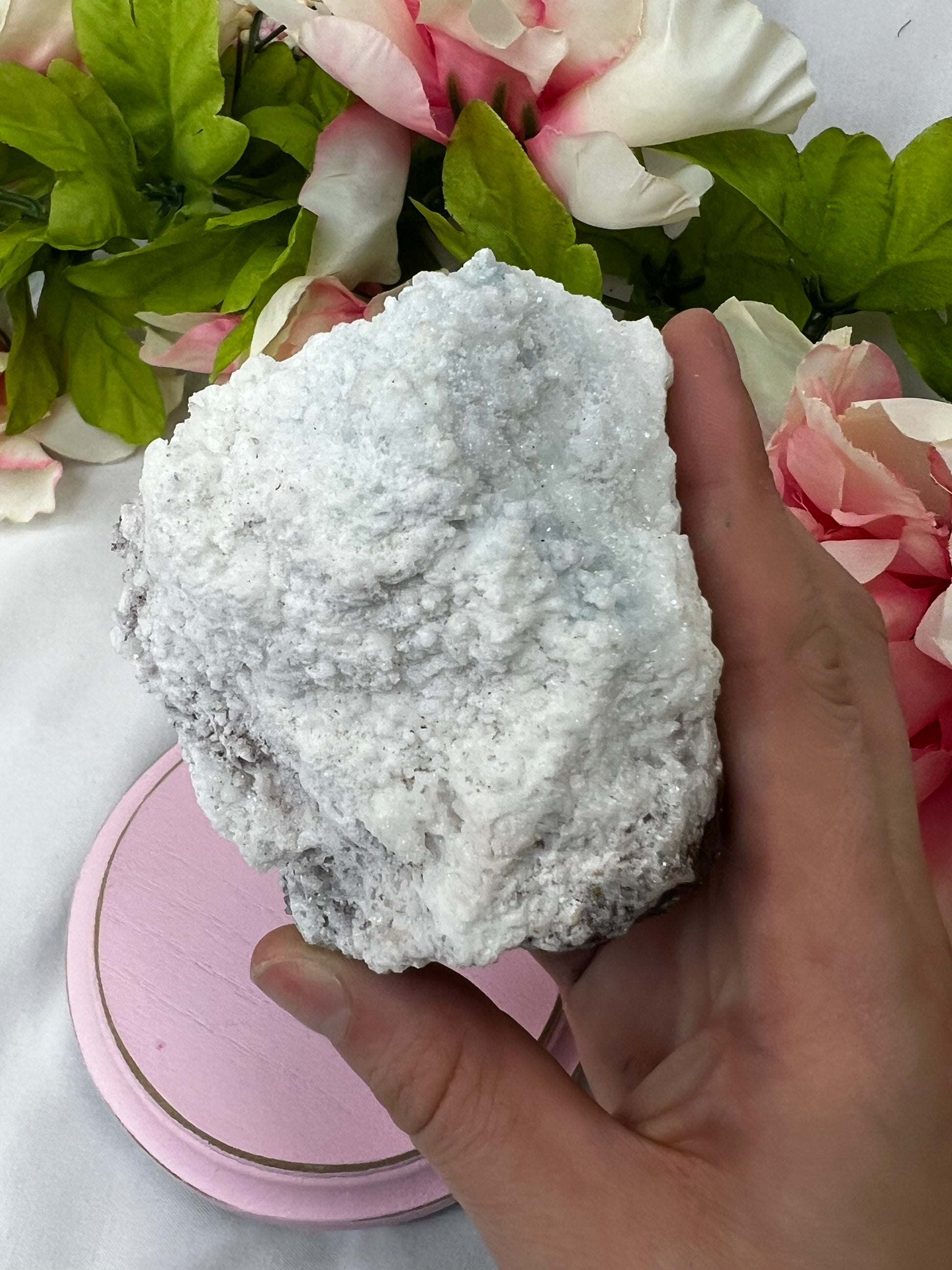 Blue Aragonite Specimen #2