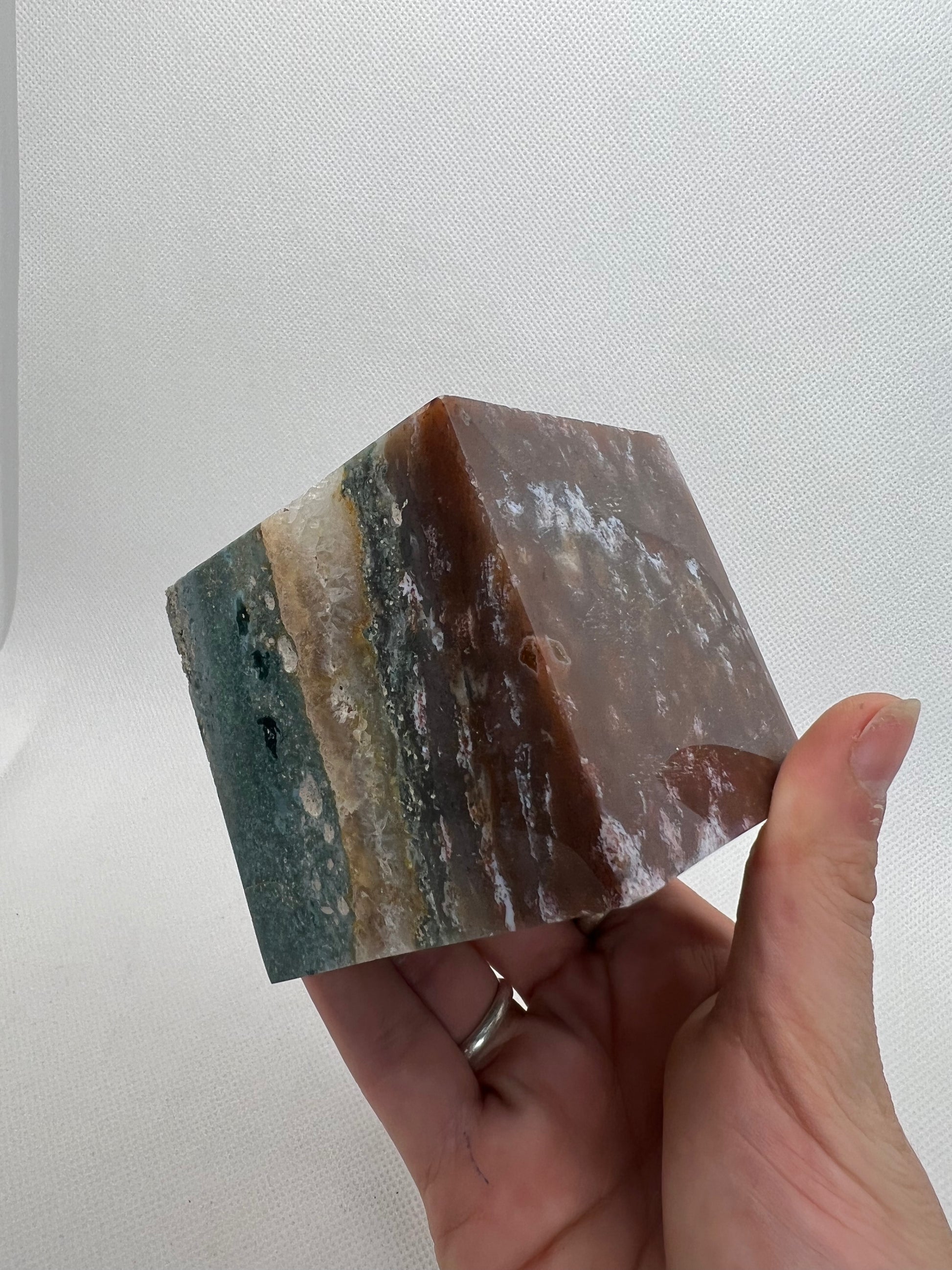 Ocean Jasper Cubes