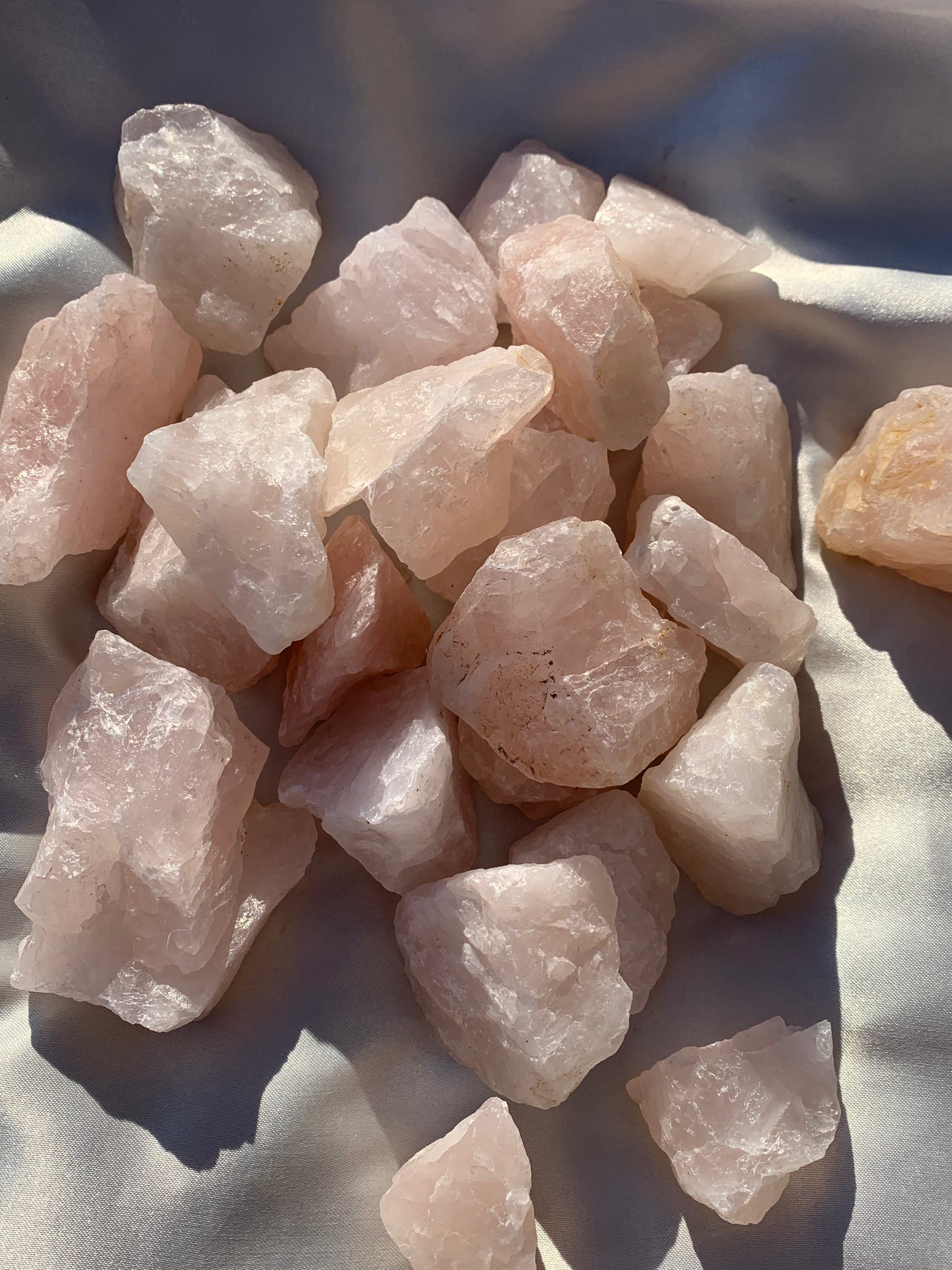 Raw Rose Quartz
