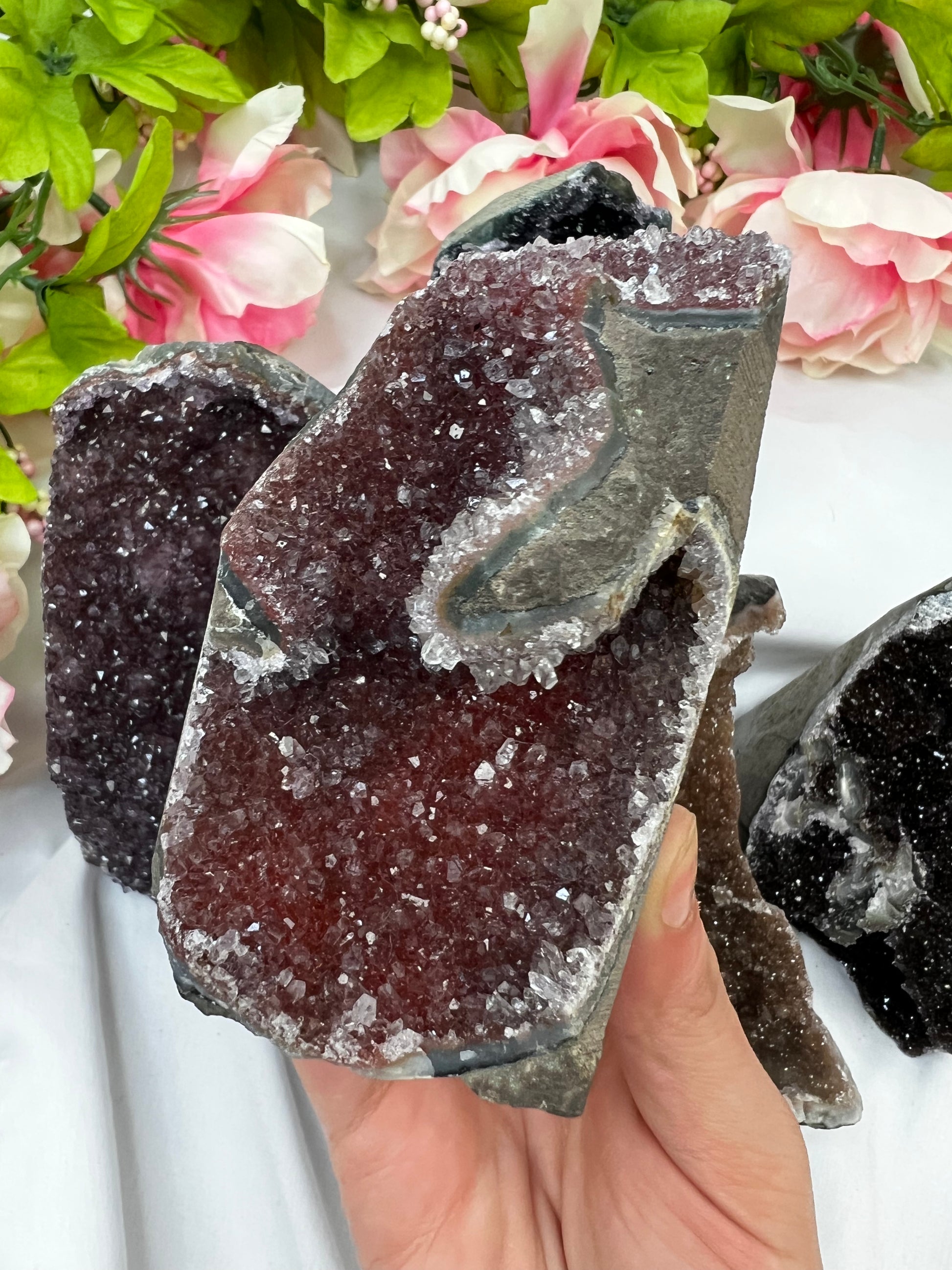 Rainbow Amethyst Cutbases