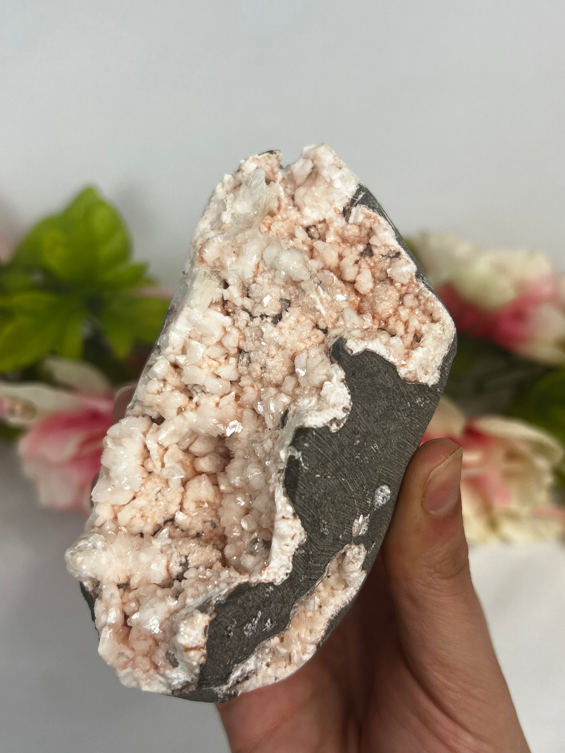 Peach Heulandite Specimen  #2