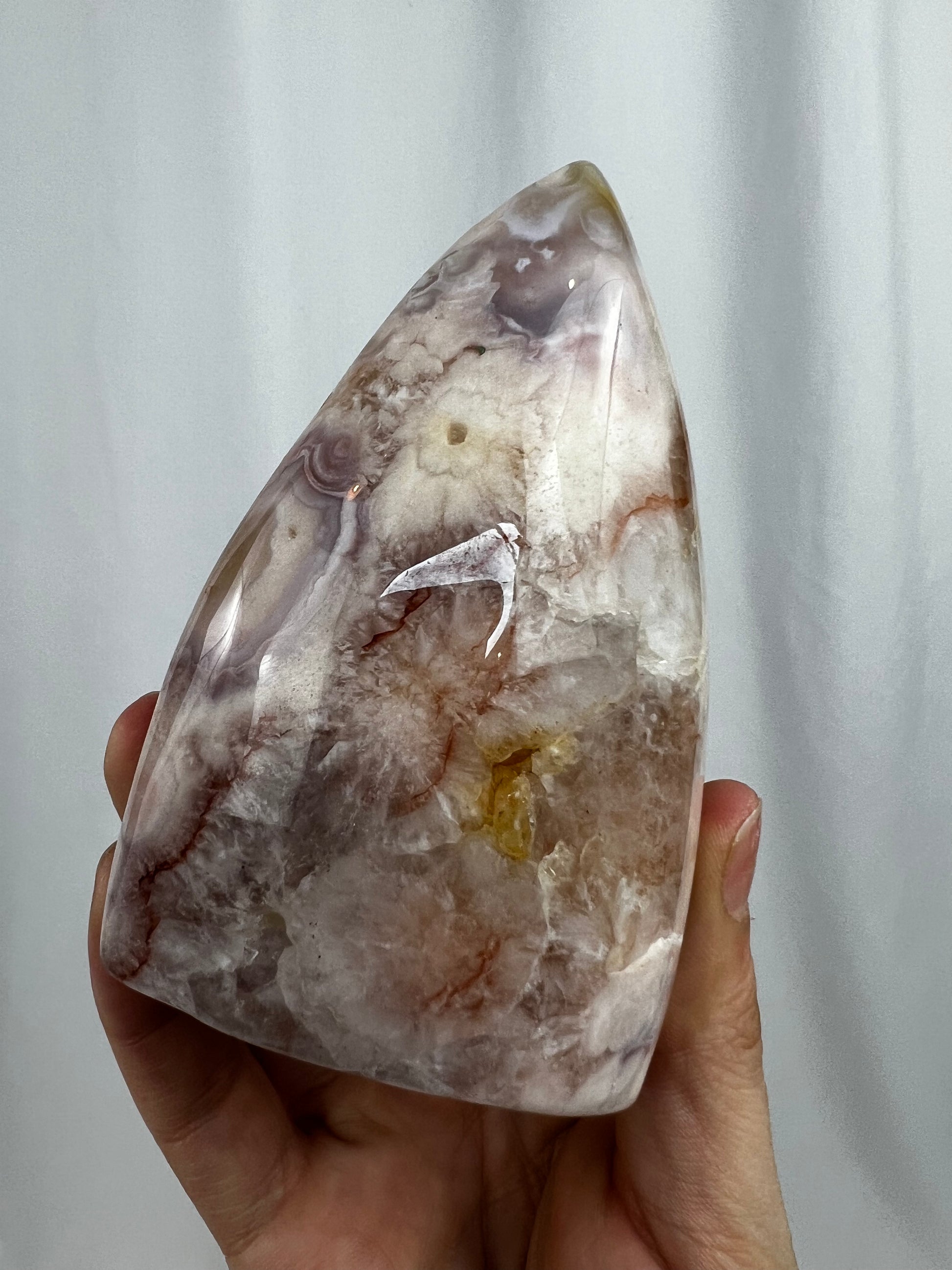 Pink Amethyst Flames