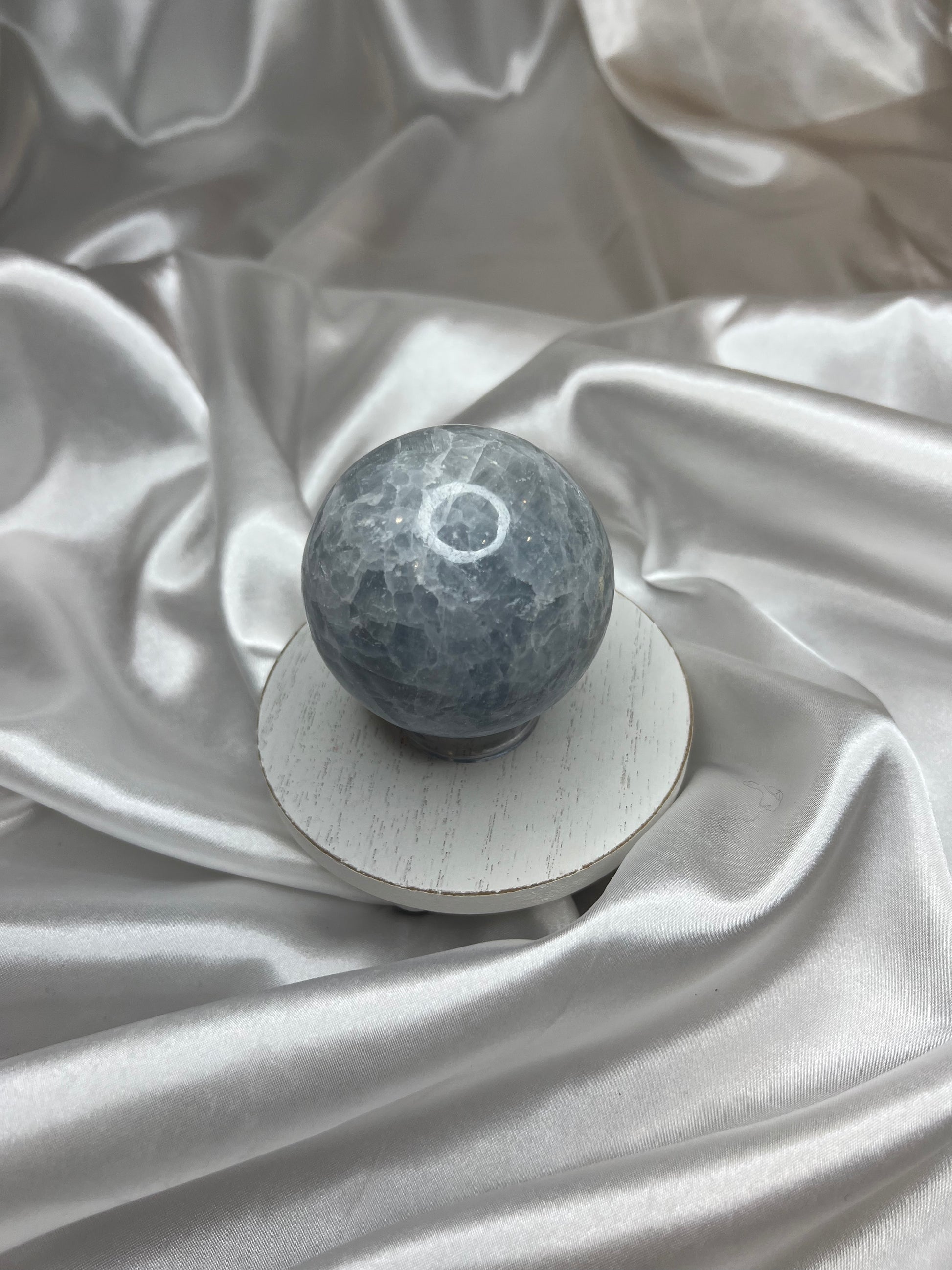 Blue Calcite Spheres
