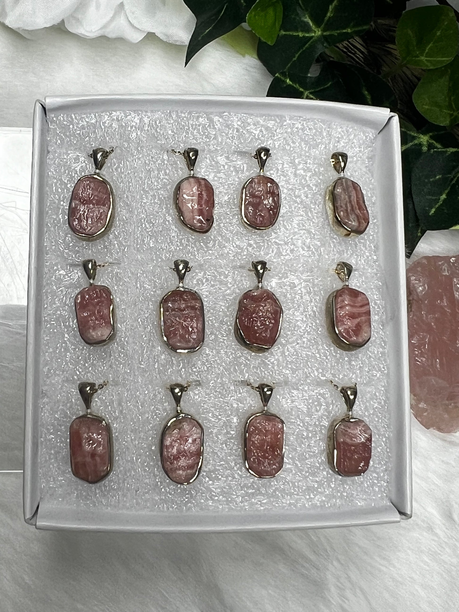 Rhodochrosite Necklaces