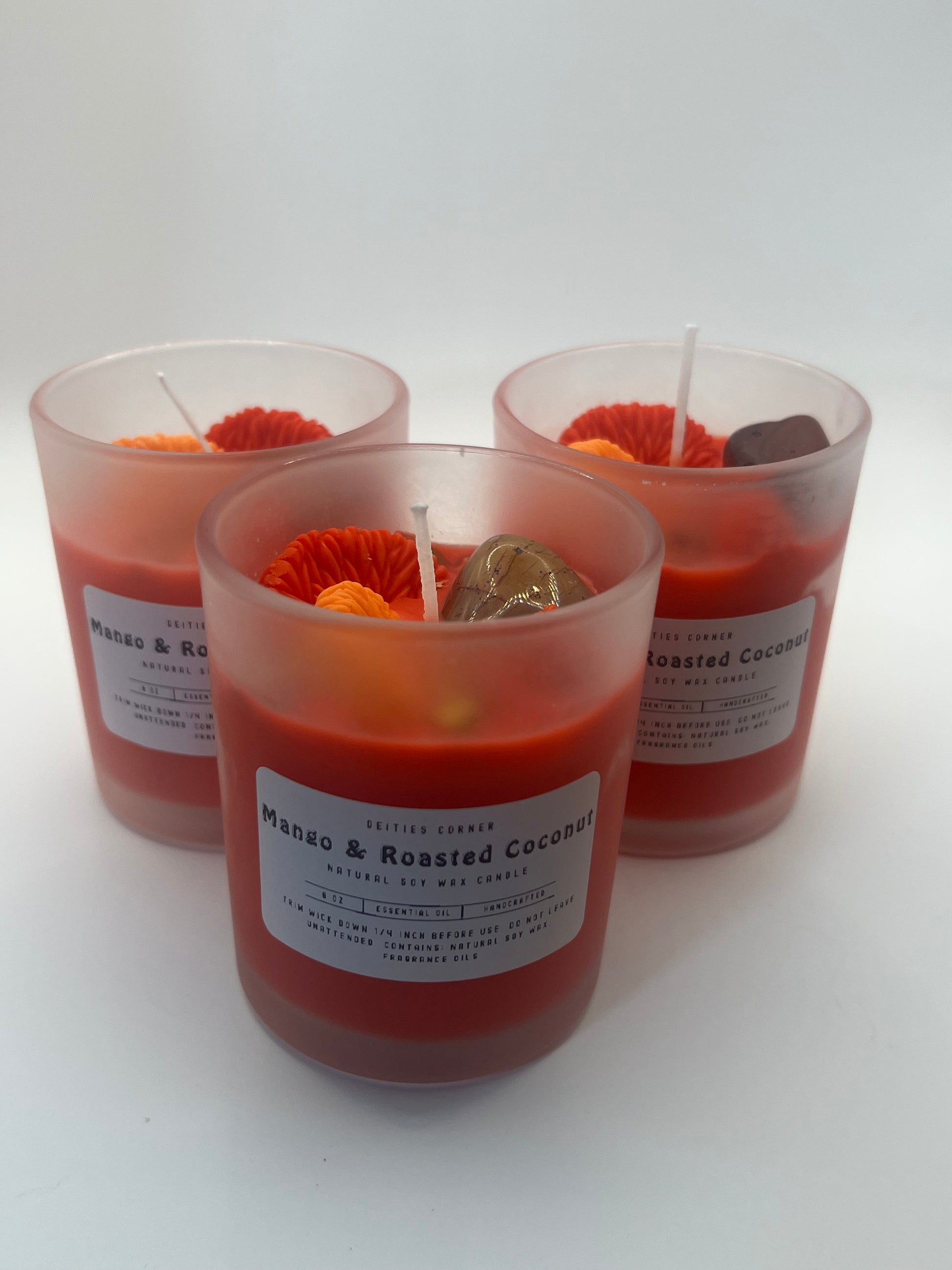 Mango & Roasted Coconut Candle