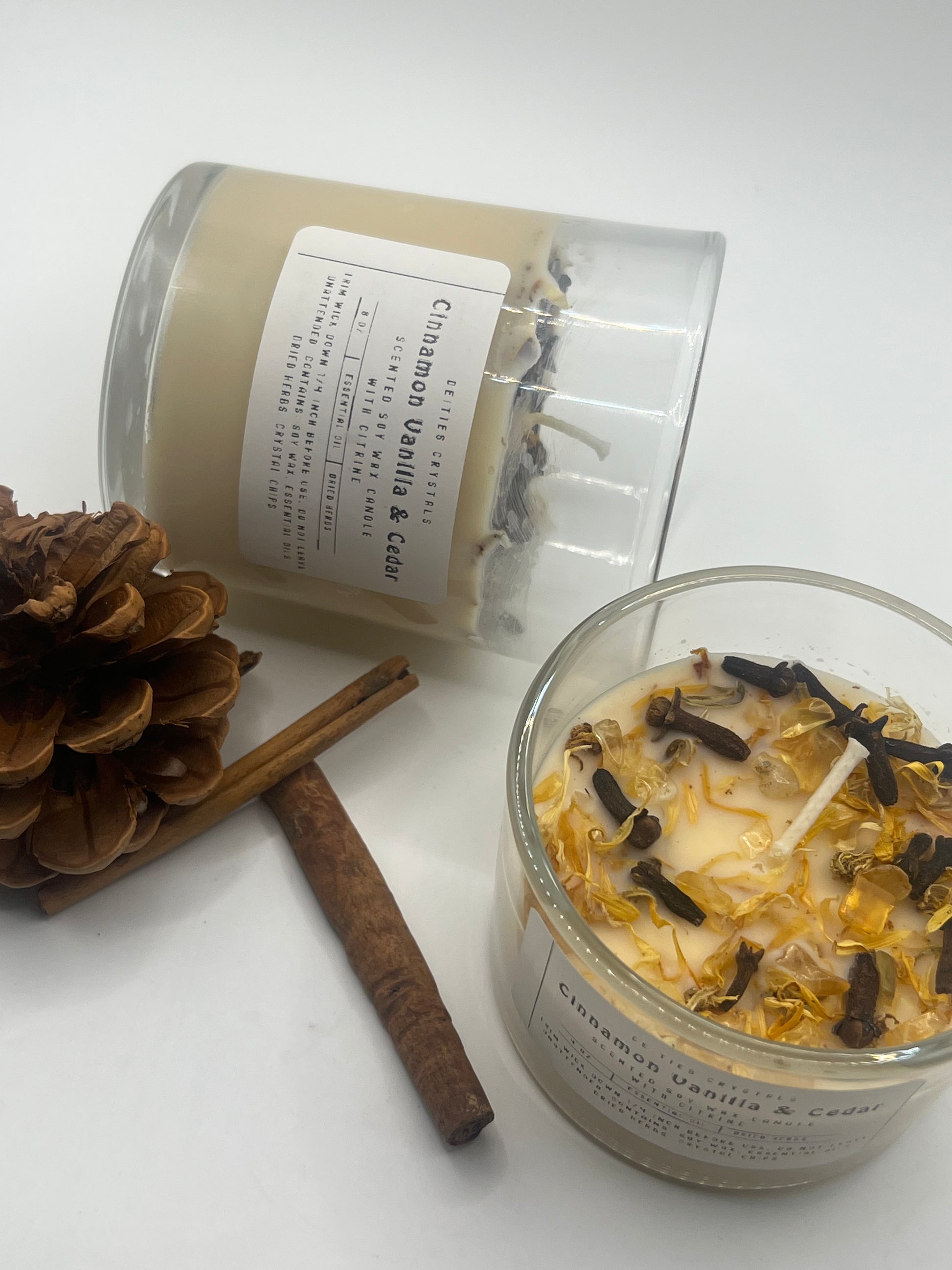 Cinnamon Vanilla & Cedar Candle