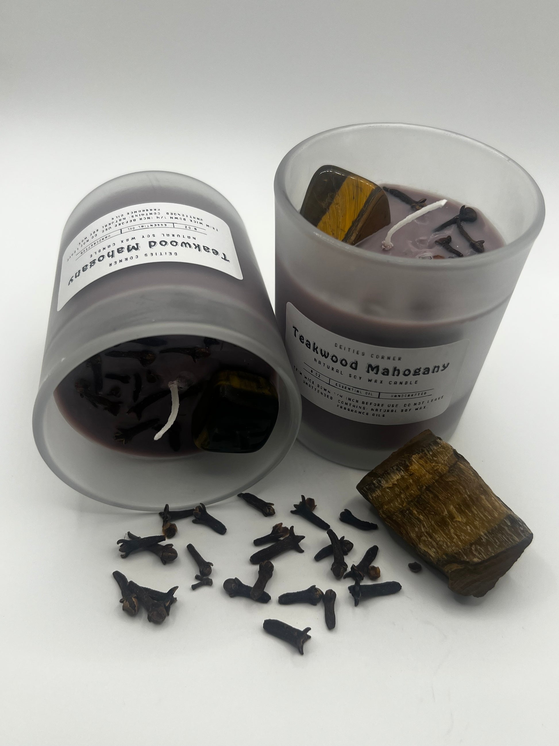 Teakwood Mahogany Candle