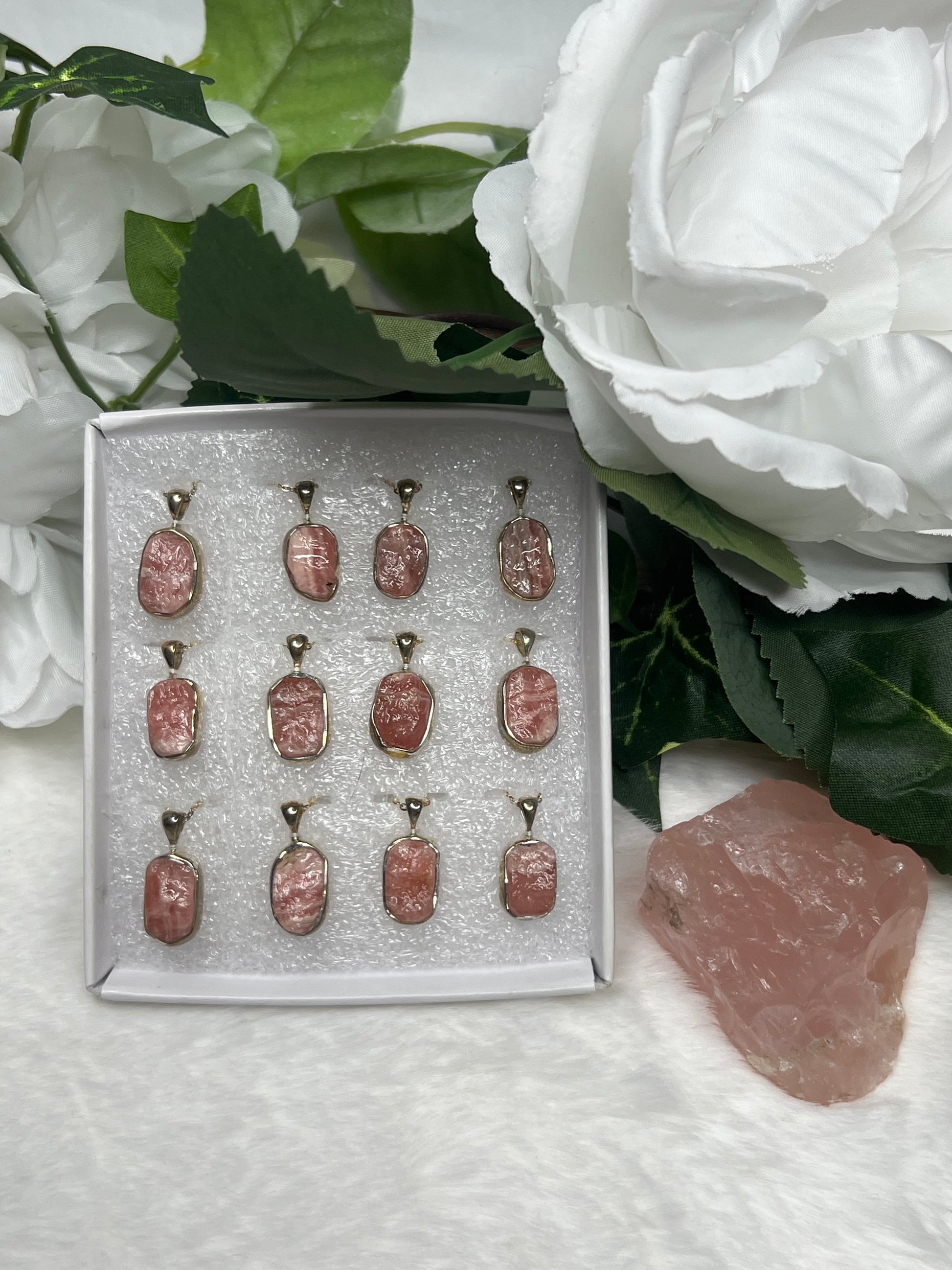 Rhodochrosite Necklaces