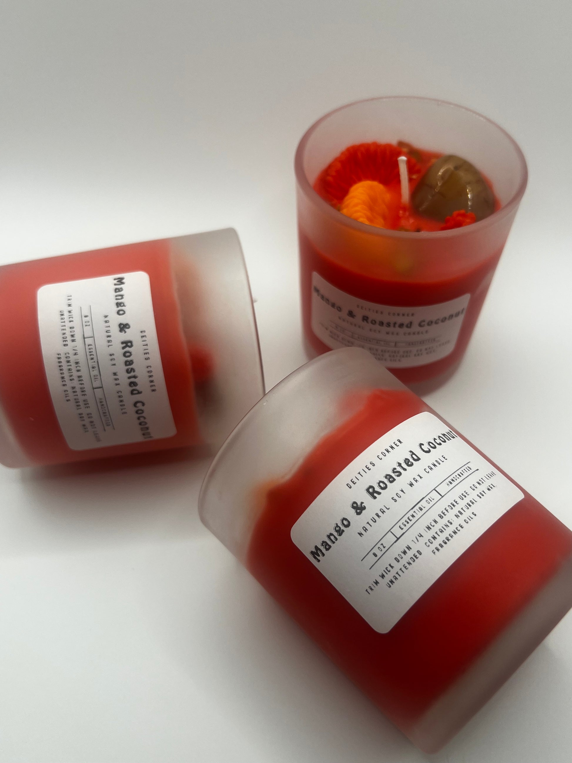 Mango & Roasted Coconut Candle