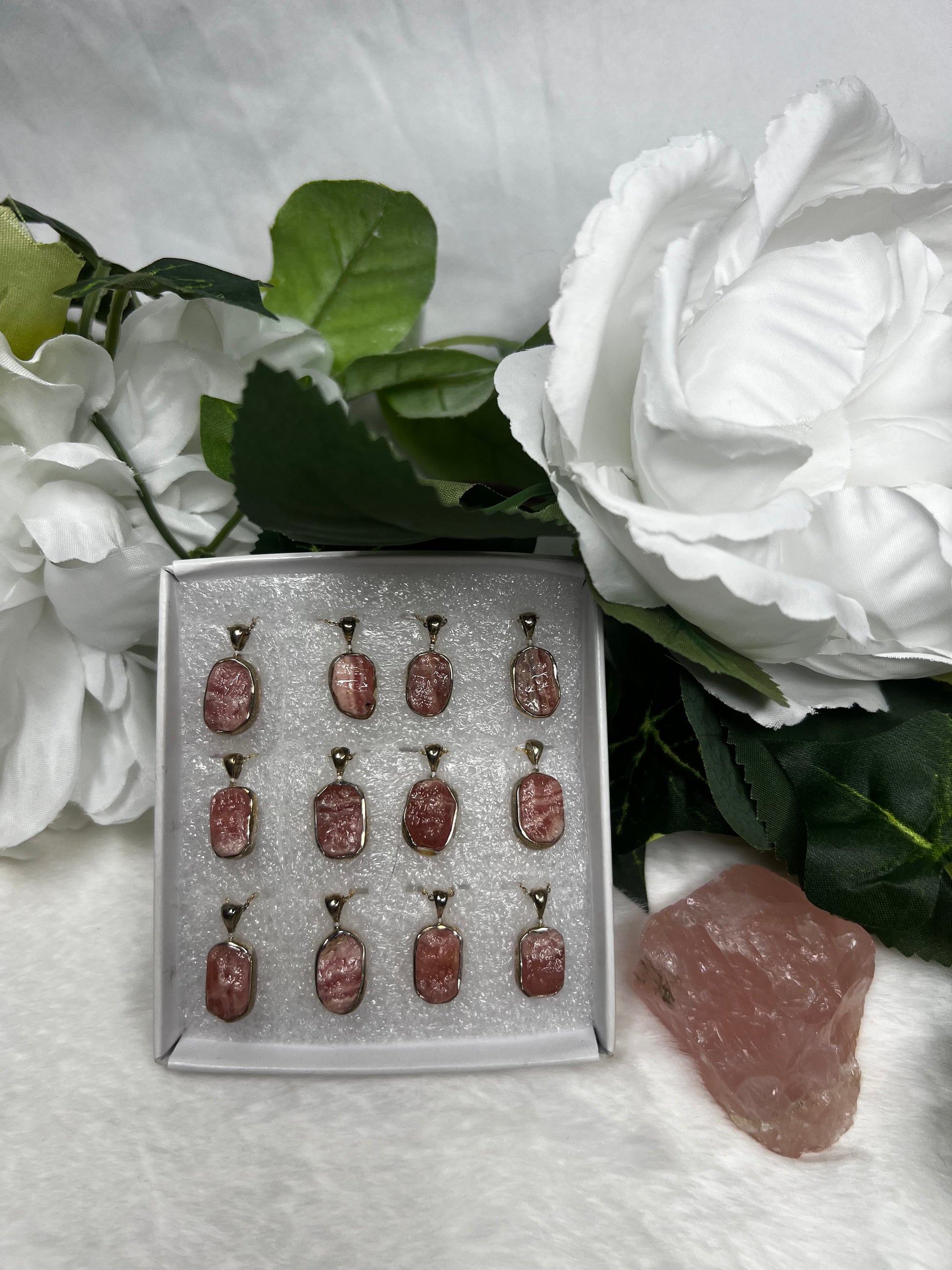 Rhodochrosite Necklaces