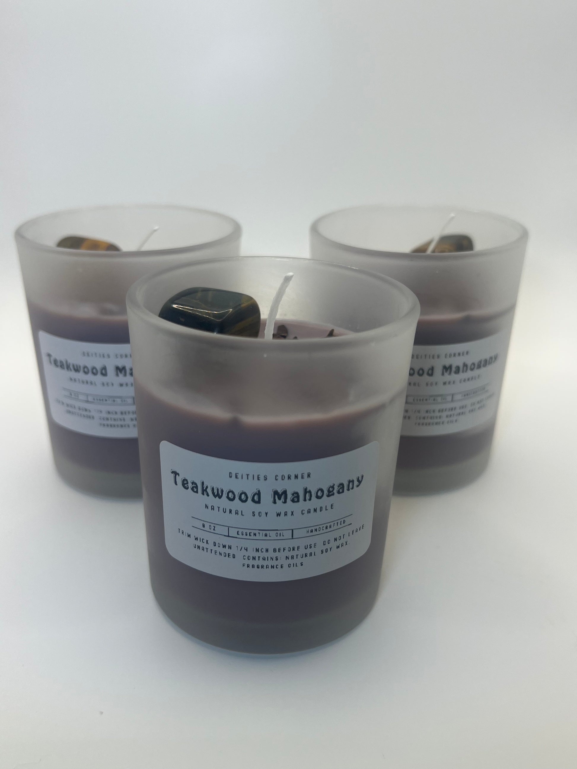 Teakwood Mahogany Candle