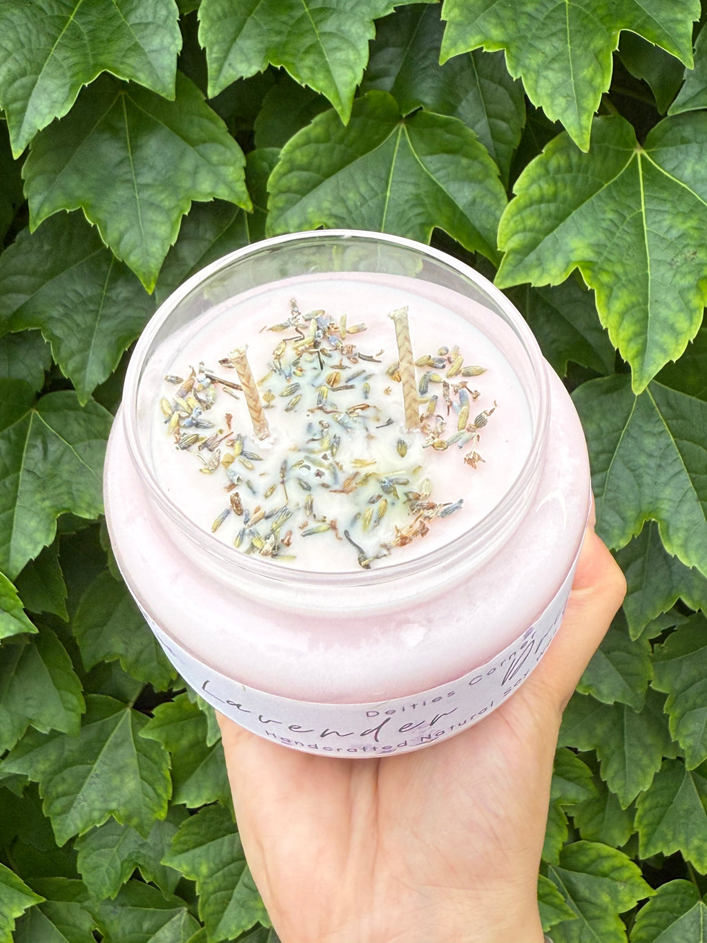 Lavender Driftwood Candle