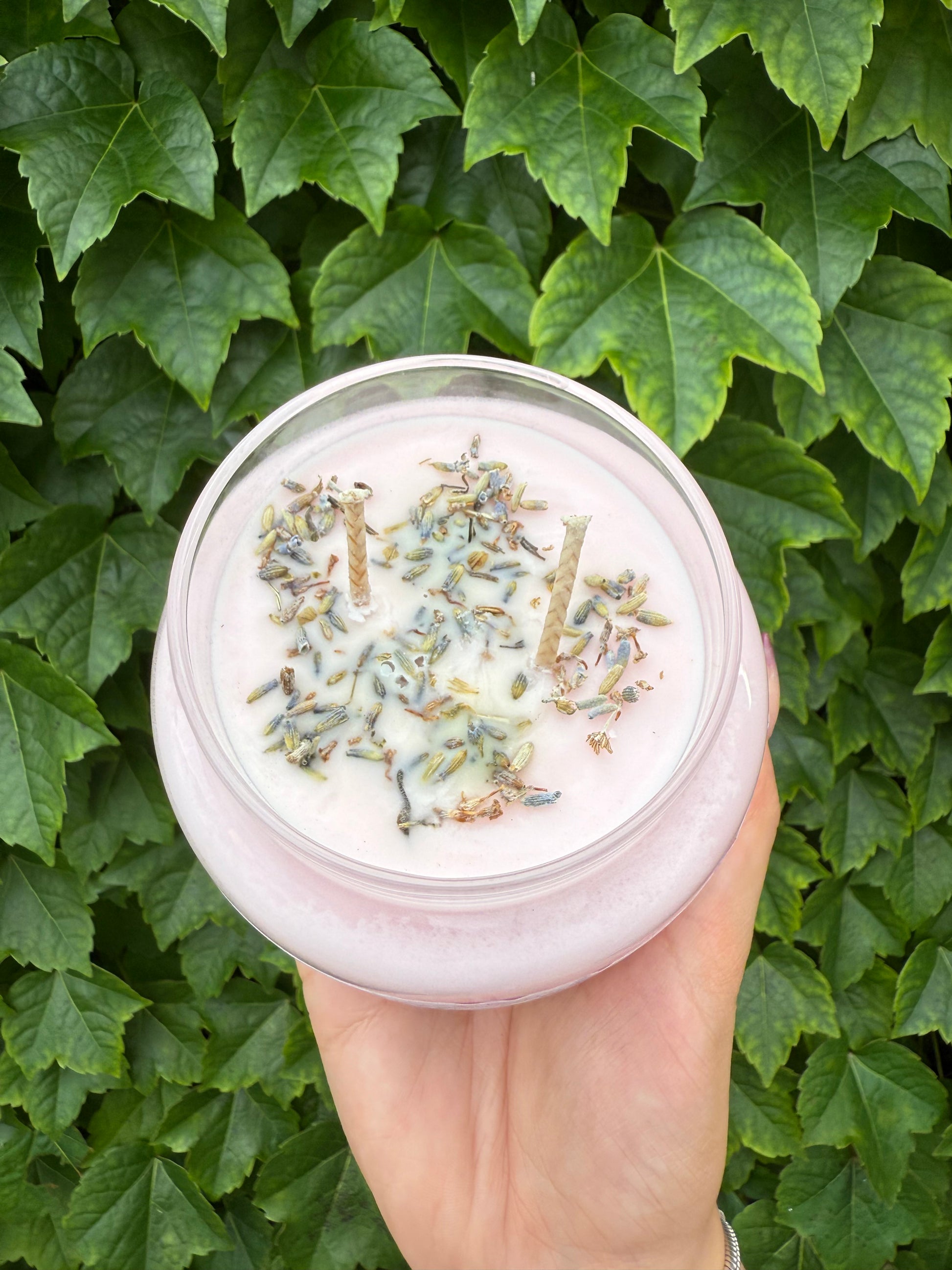 Lavender Driftwood Candle