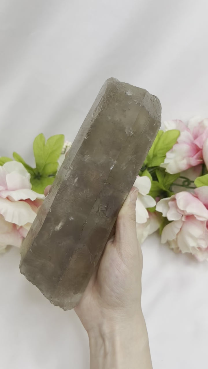 Smoky Quartz Log