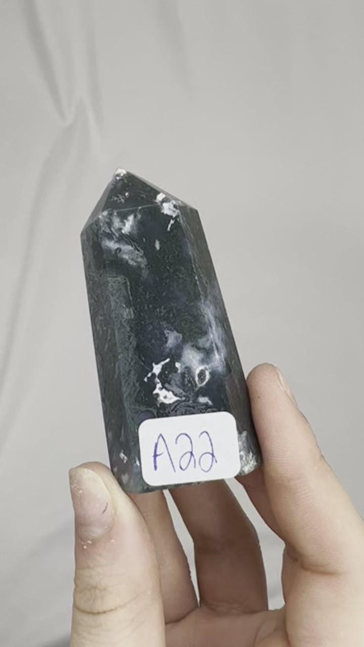 Moss Agate Towers