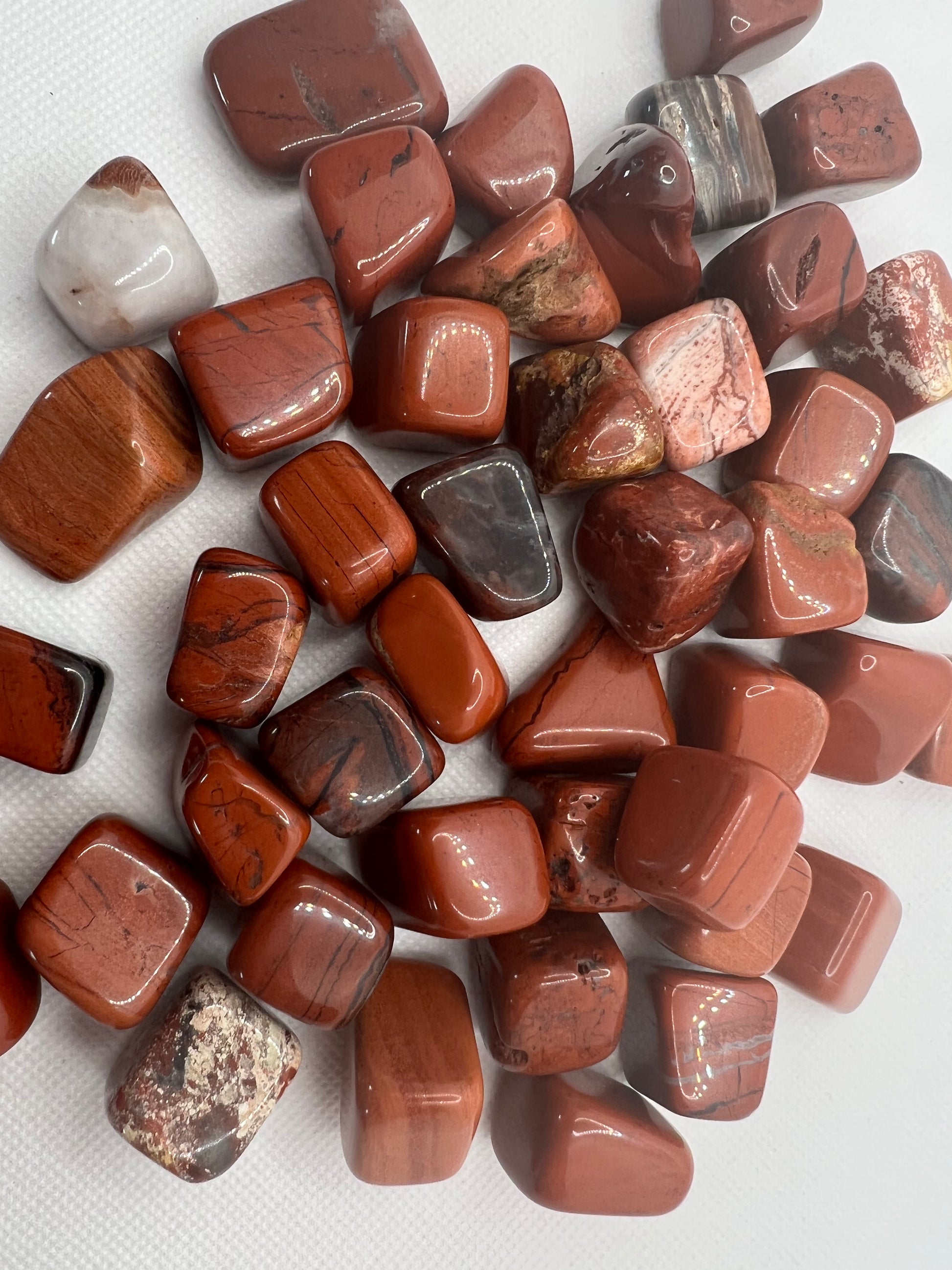 Red Jasper Tumbles